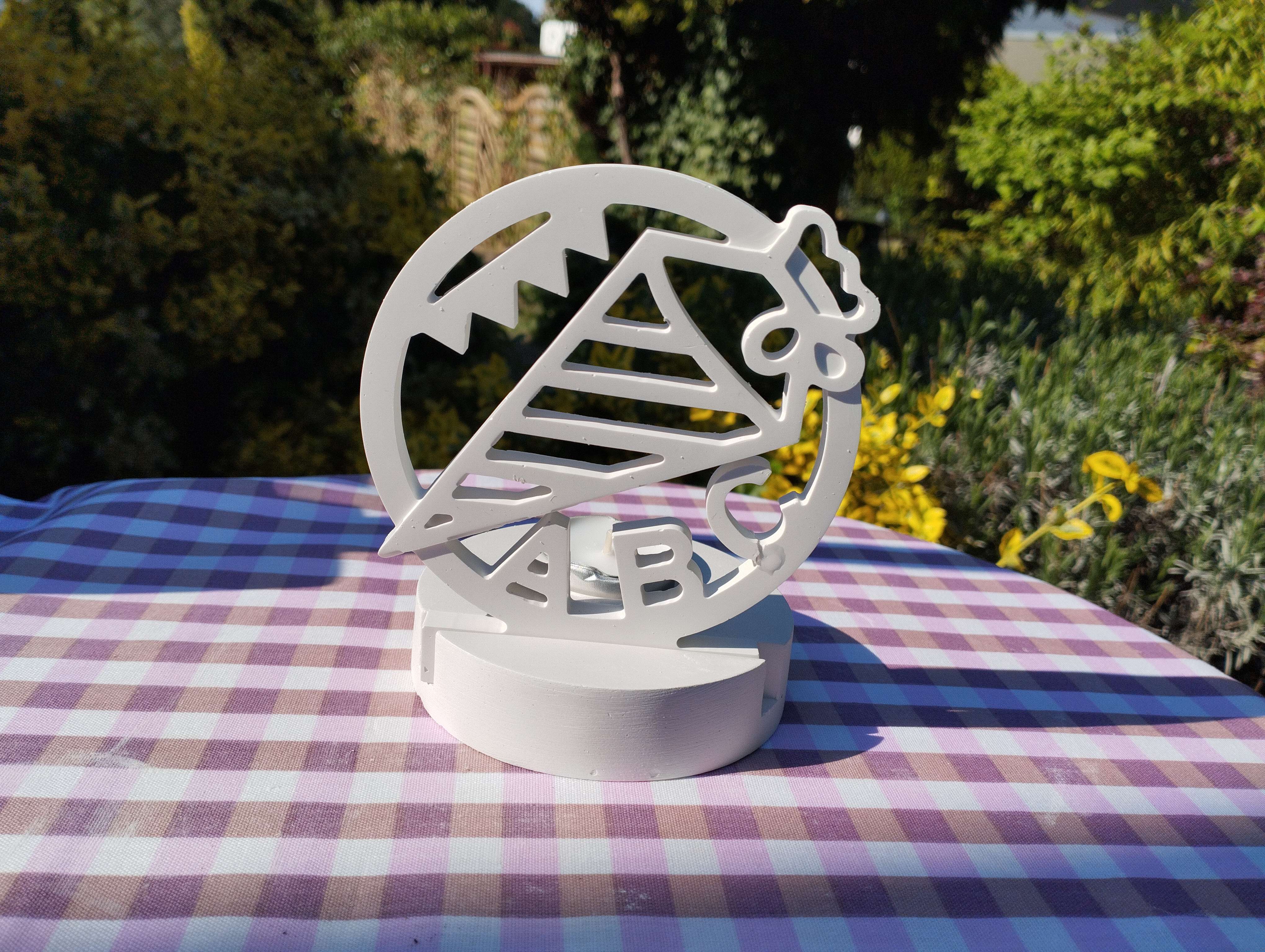 Einschulung Teelichthalter ABC Schultüte