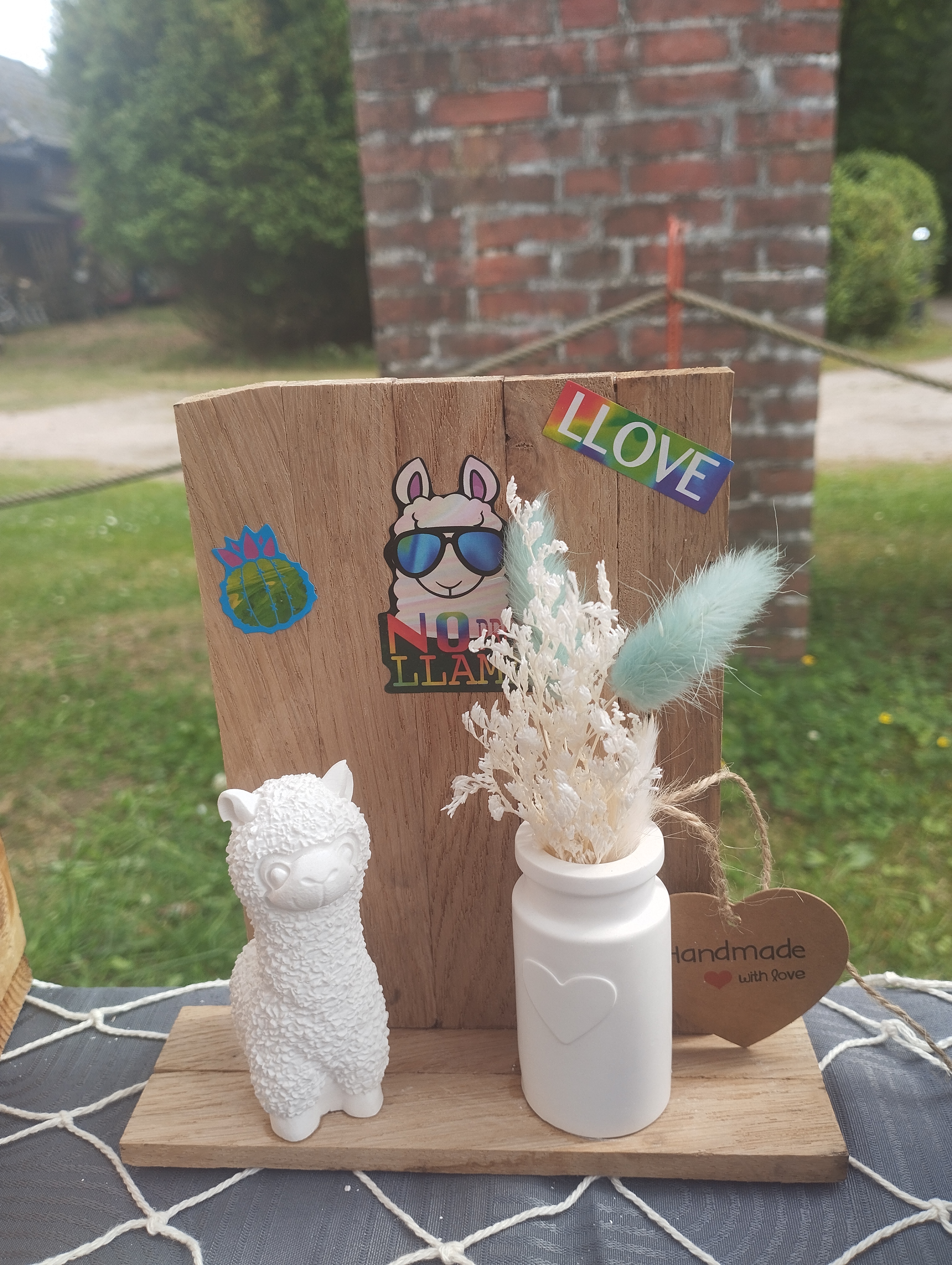 Dekoratives Alpaka-Set