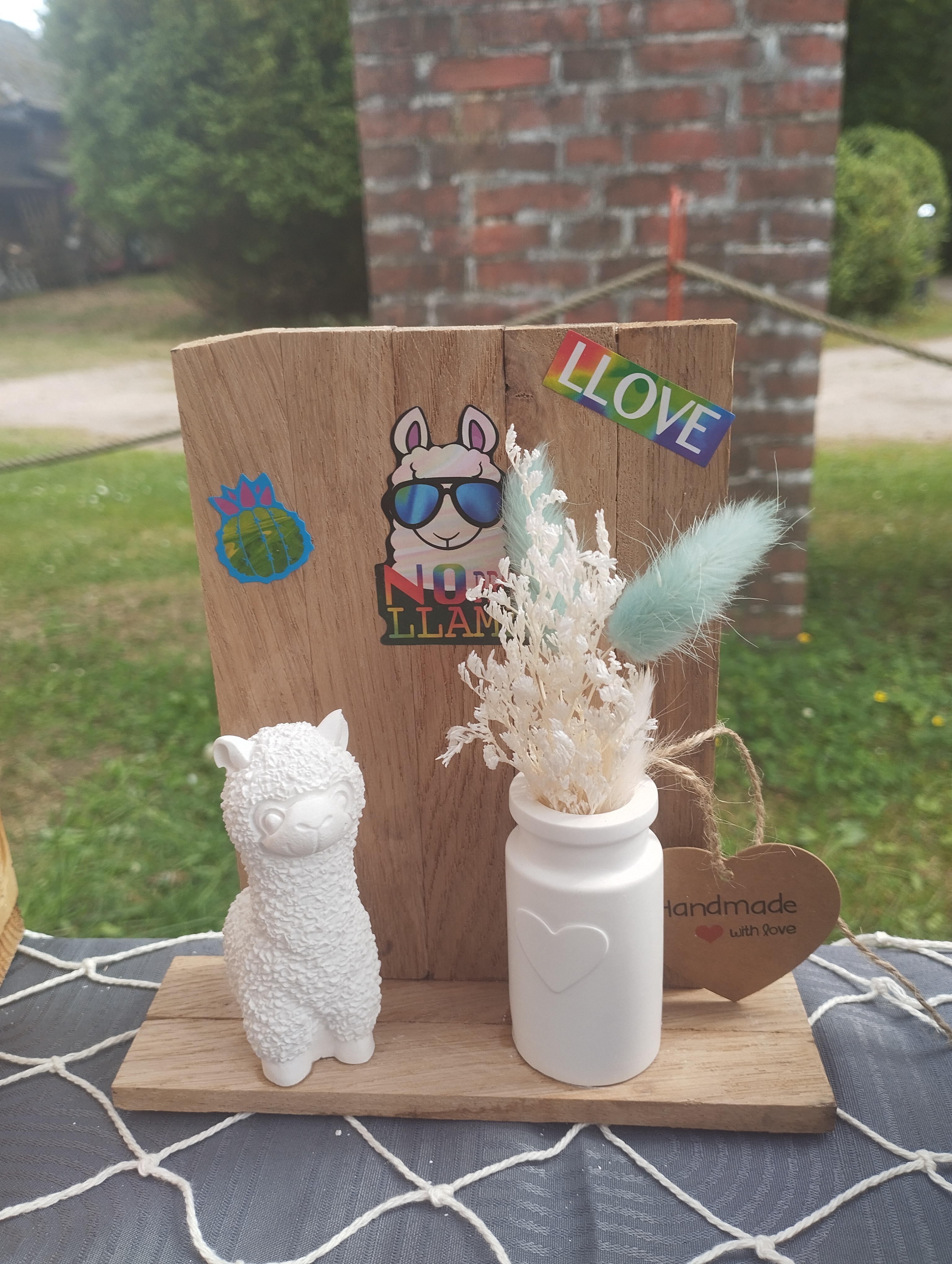 Dekoratives Alpaka-Set