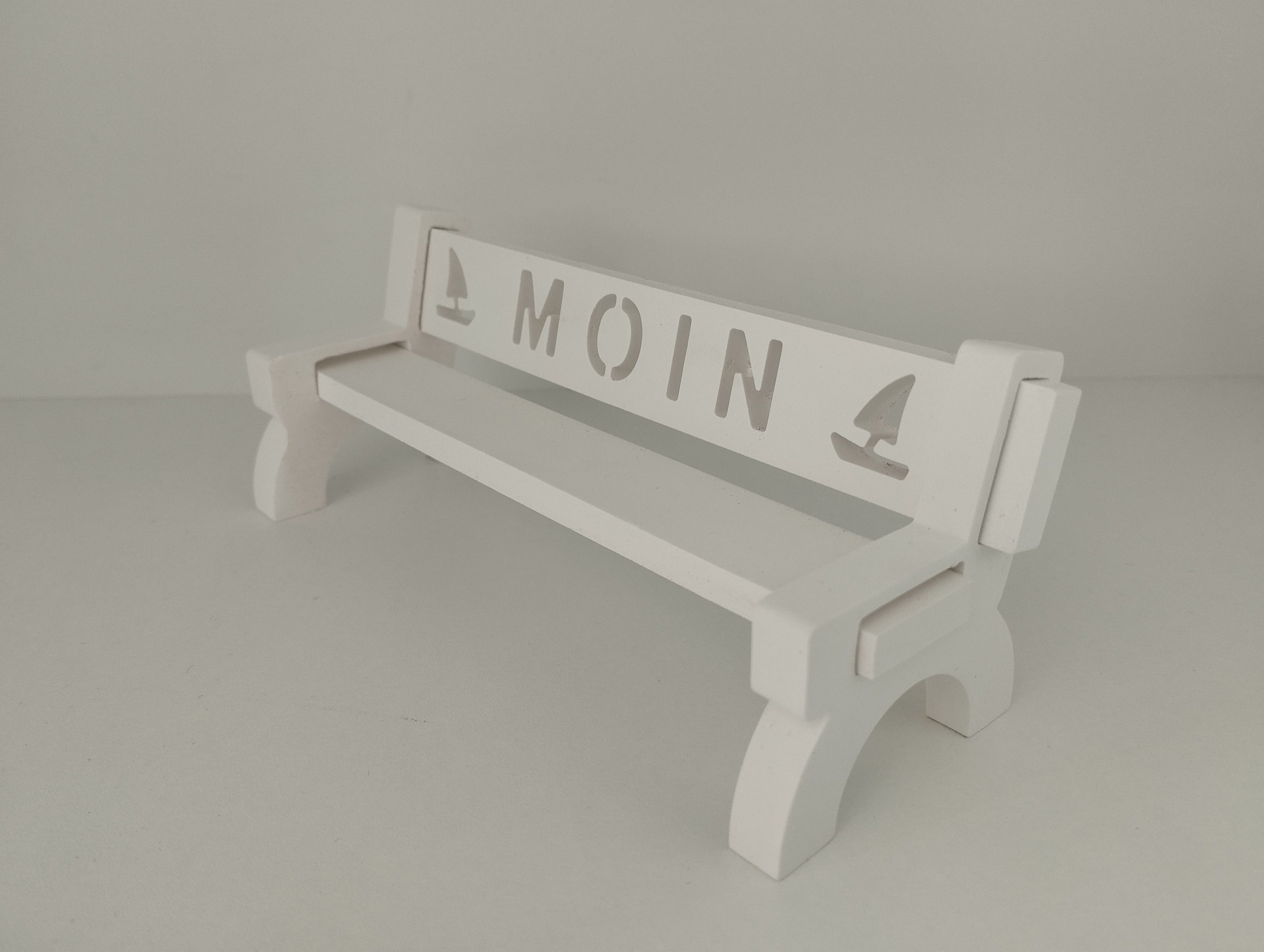 Dekobank MOIN weiß