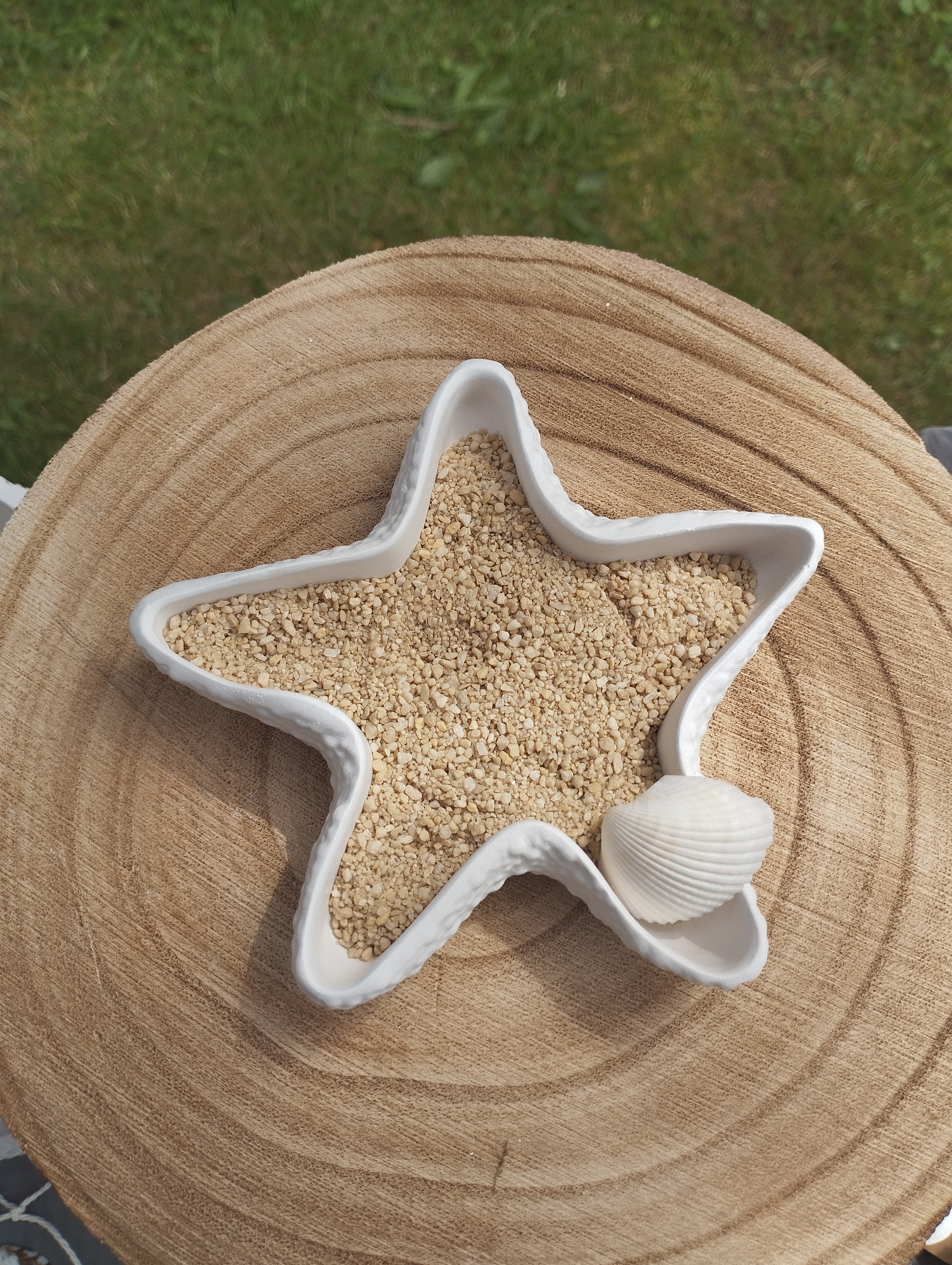 Seestern Keramikschale