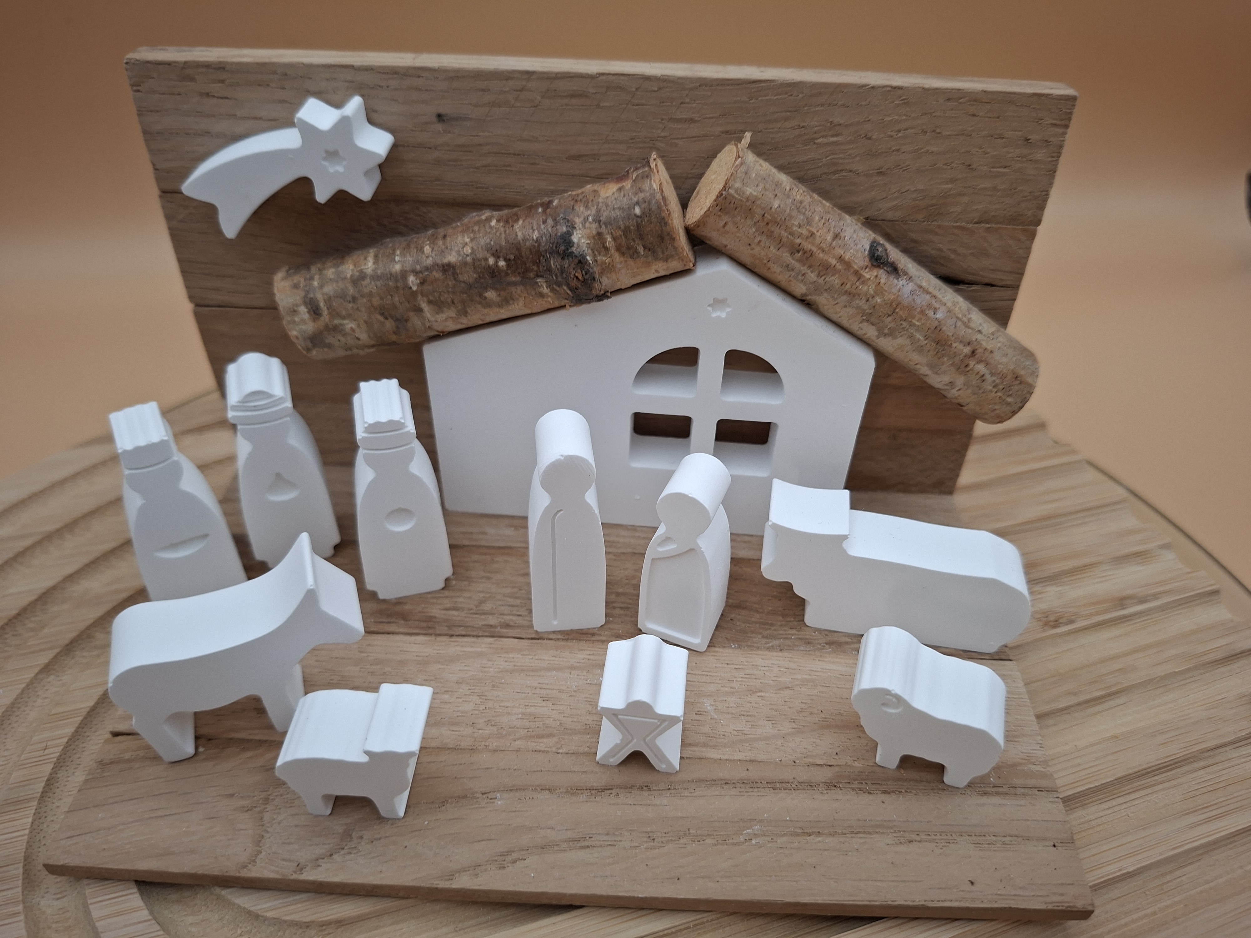 kleine Weihnachtskrippe