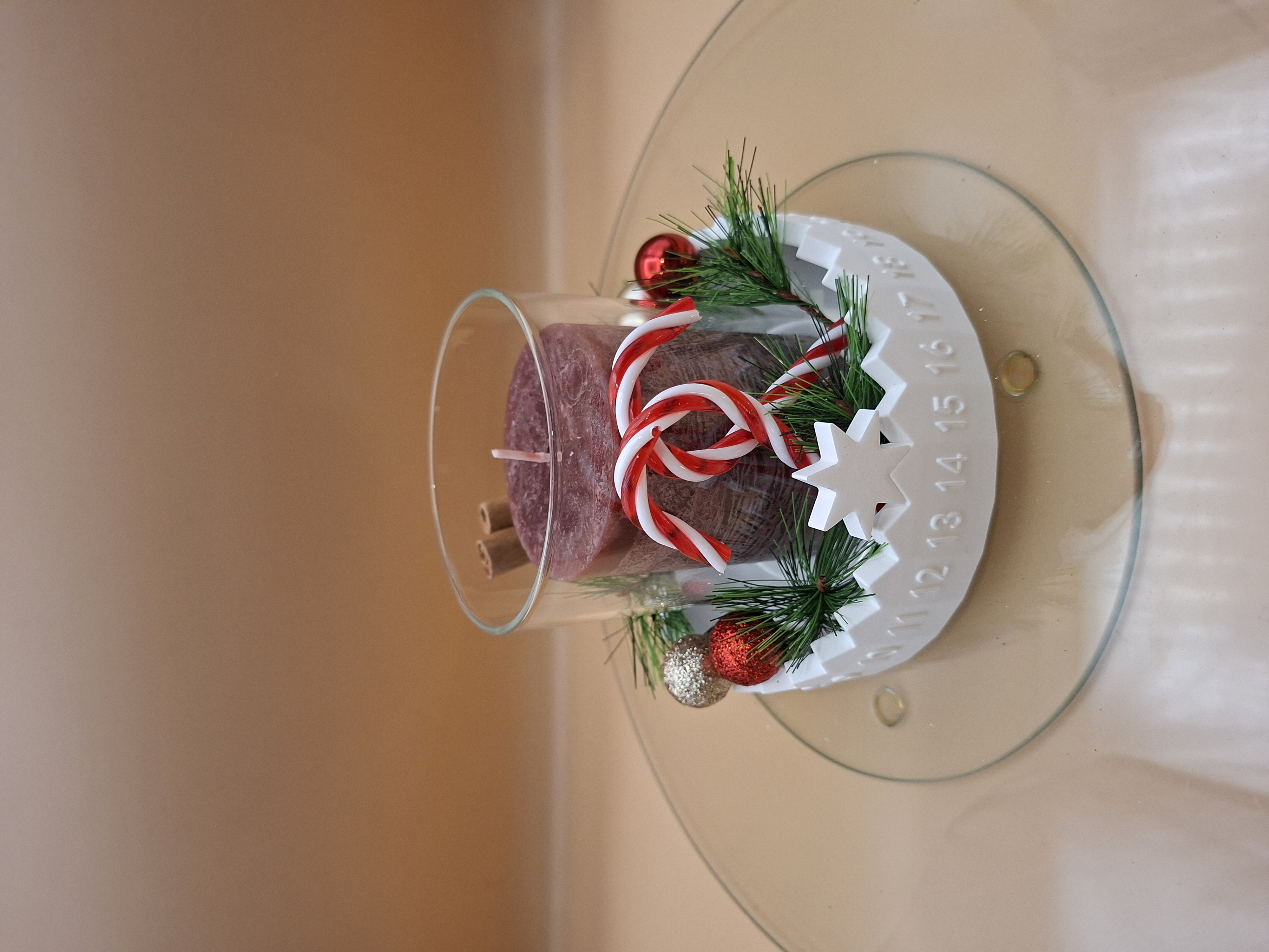 Adventskalender Adventsschale