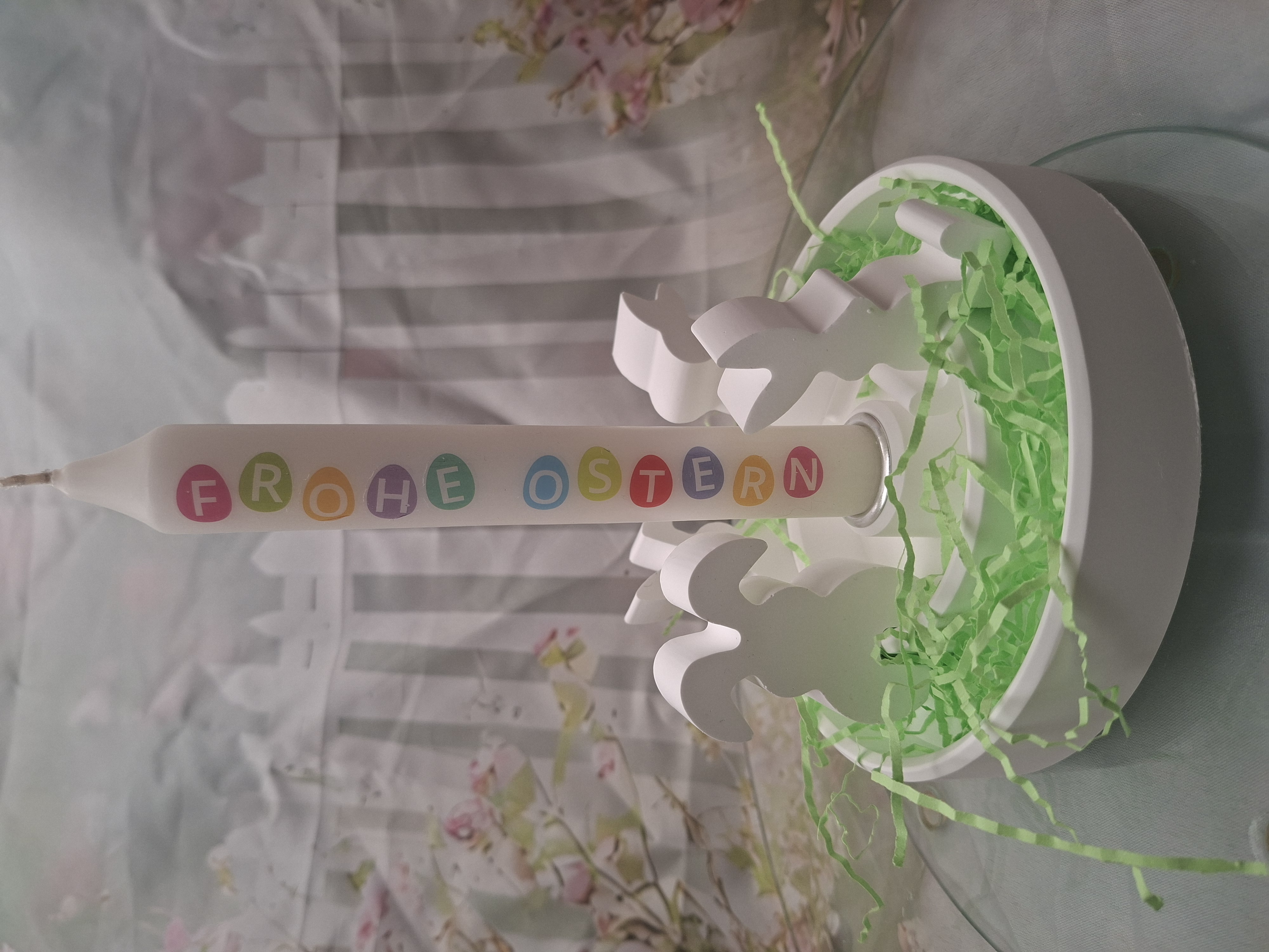 Oster Tablett Osterhasen