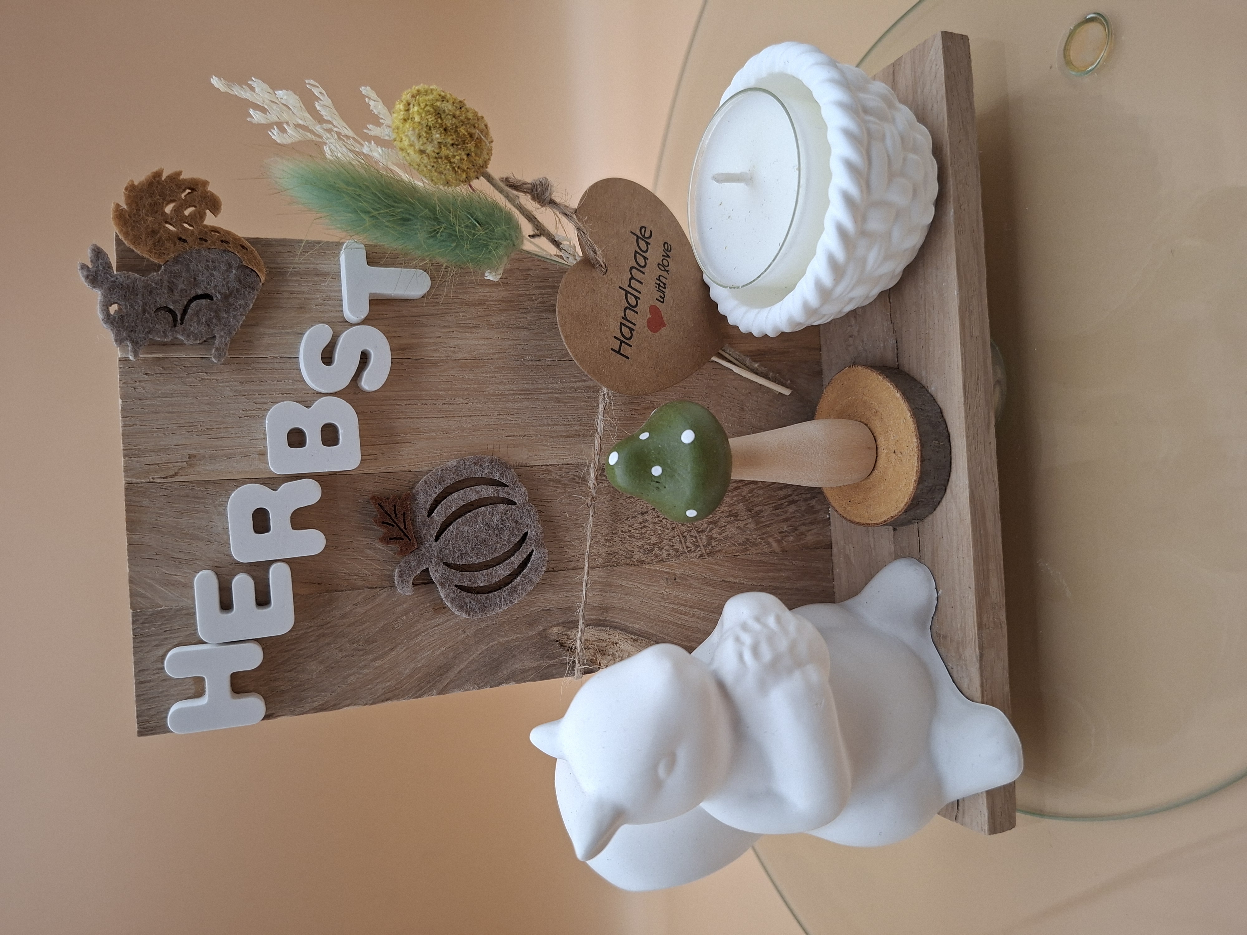 Herbstliches Dekorationsset