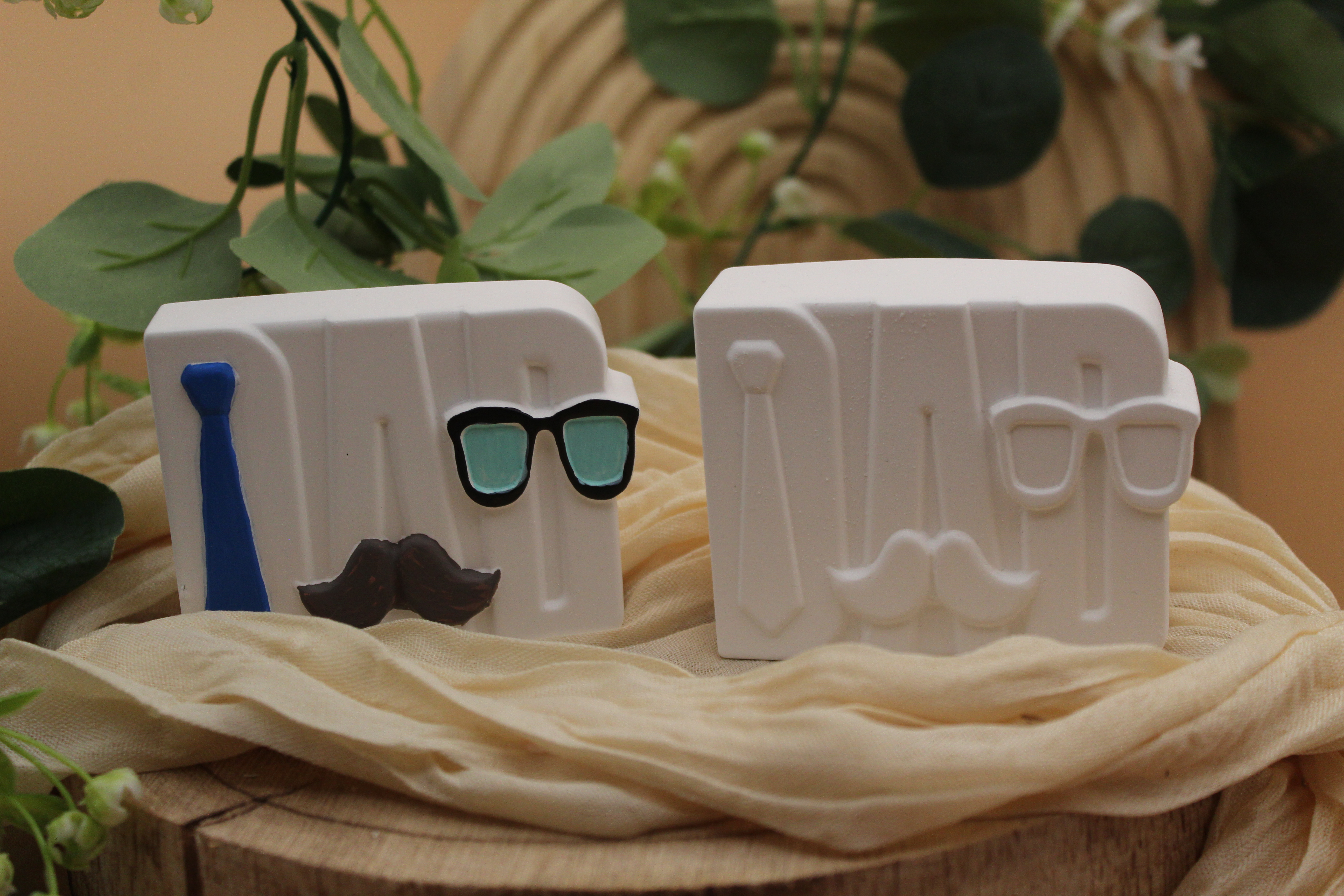 Dekorative Buchstaben DAD - Vatertag