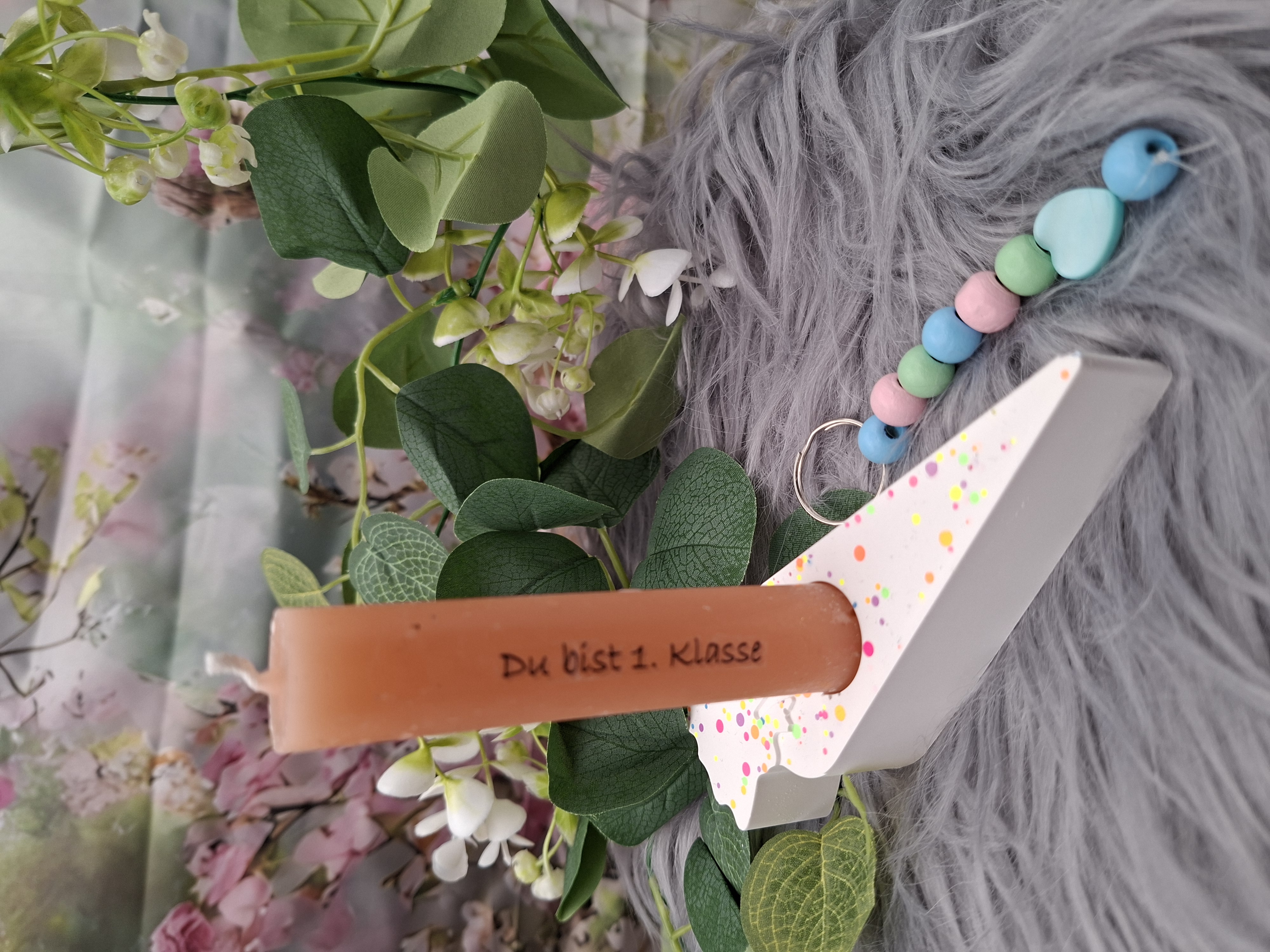 Tischdeko Einschulung 'Endlich Schulkind'