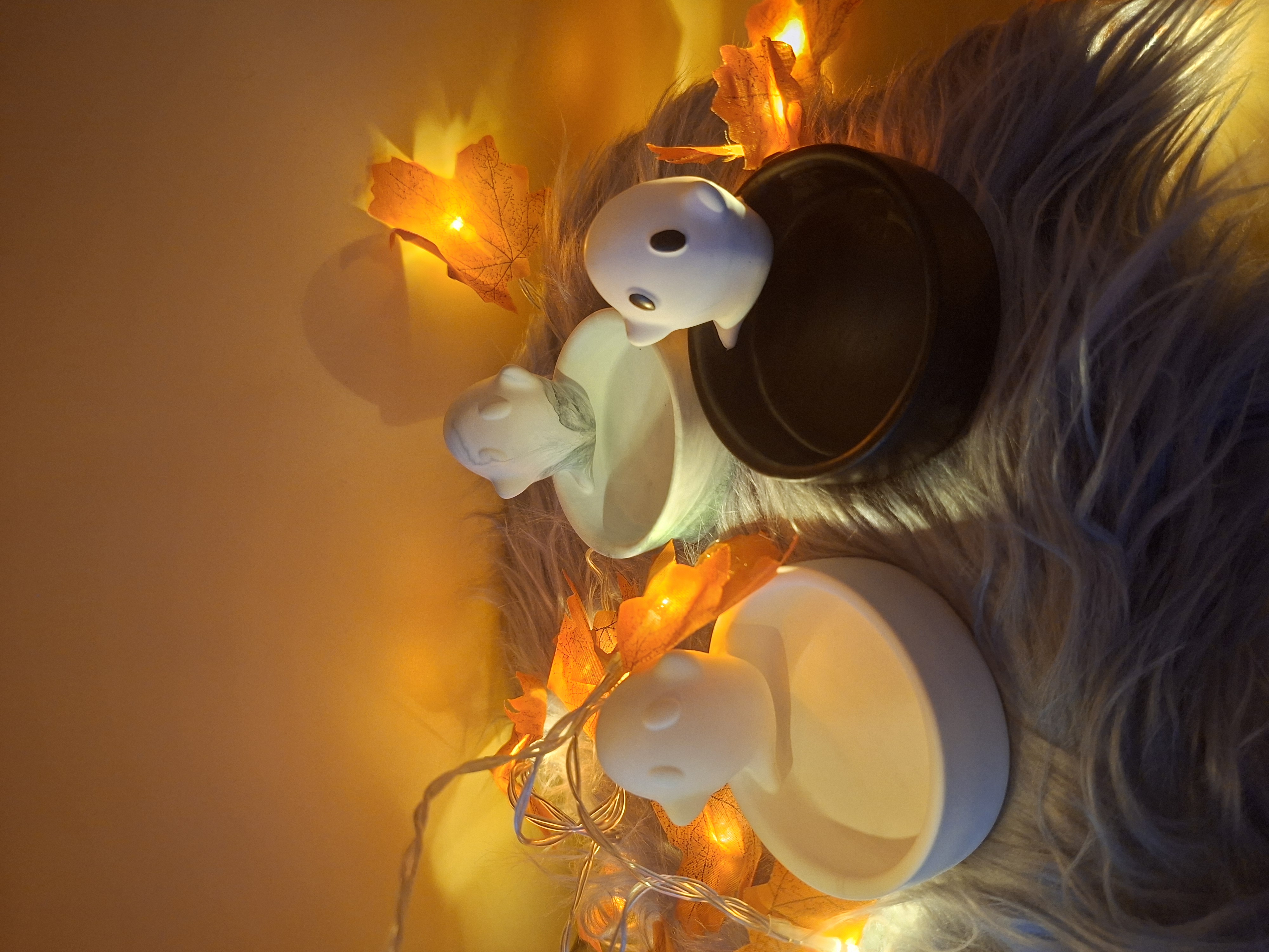 Halloween Geister-Schale / Kerzenhalter