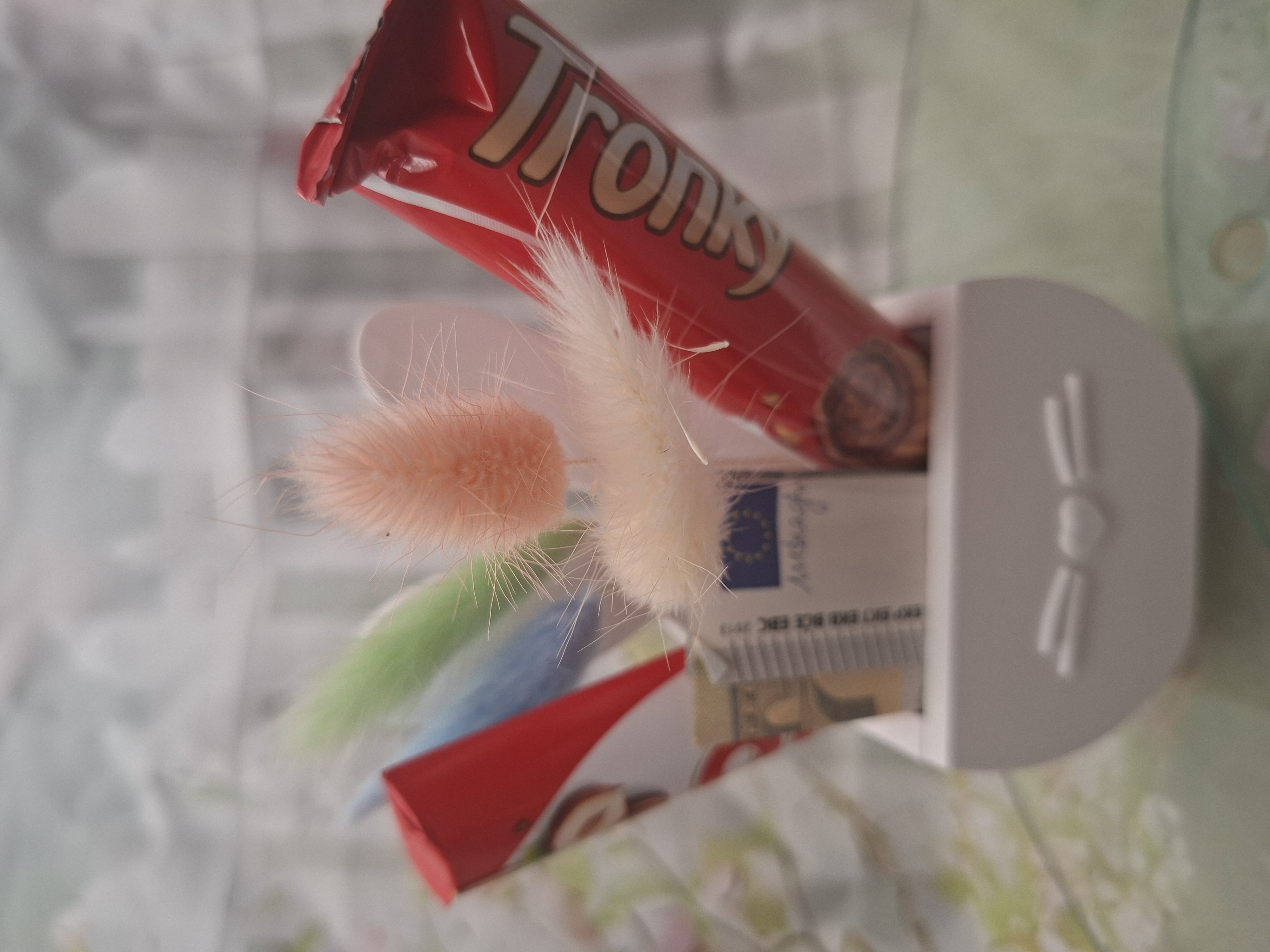 kleiner Osterkorb Geldgeschenk