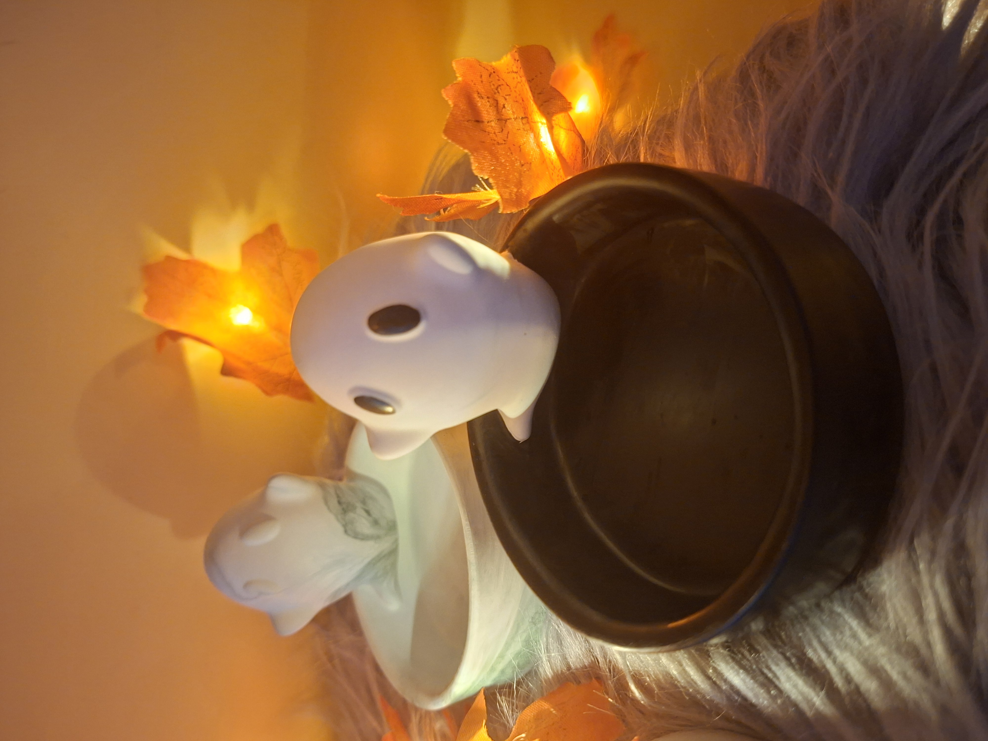 Halloween Geister-Schale / Kerzenhalter