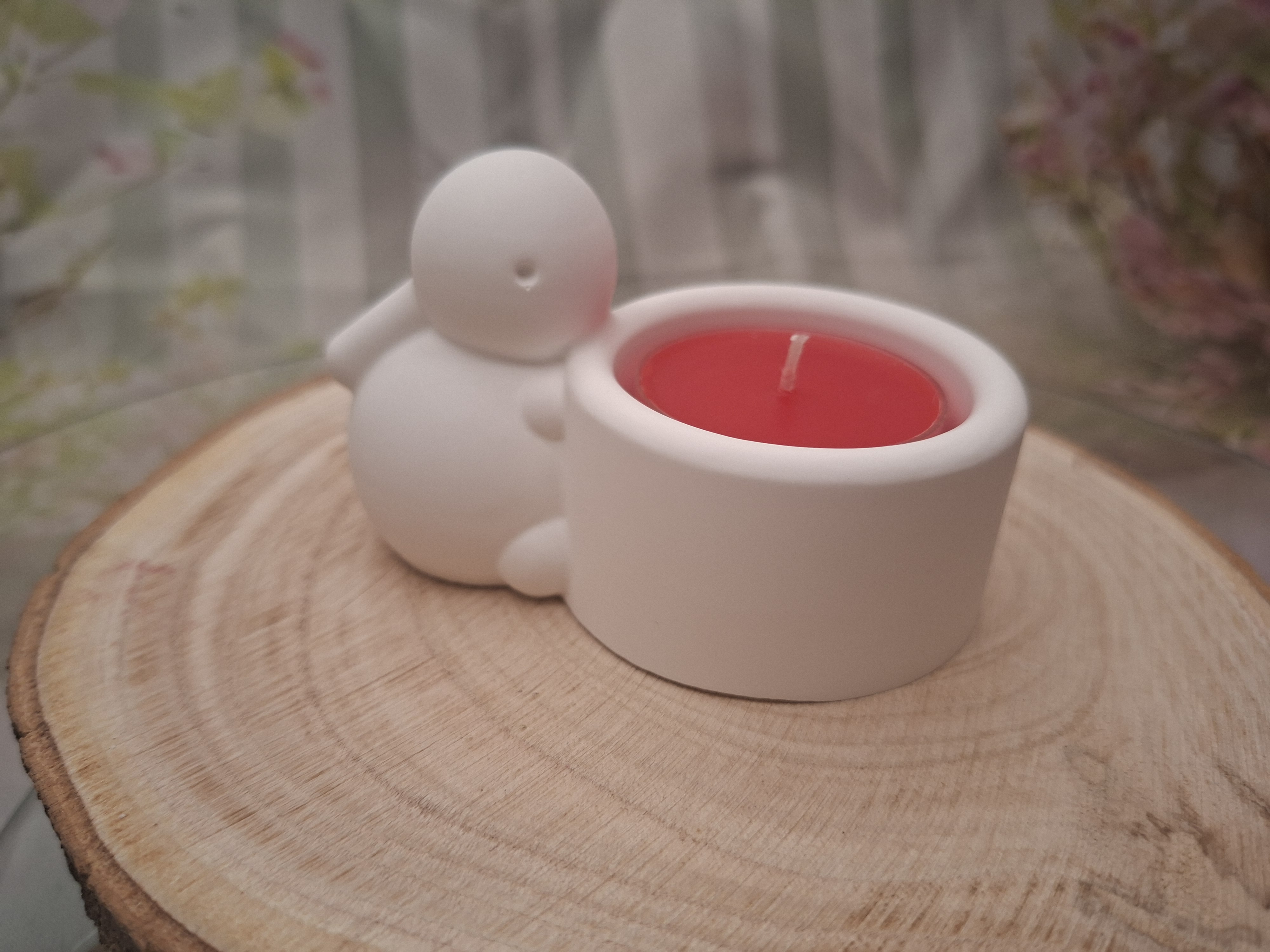 Oster Teelichthalter Hase