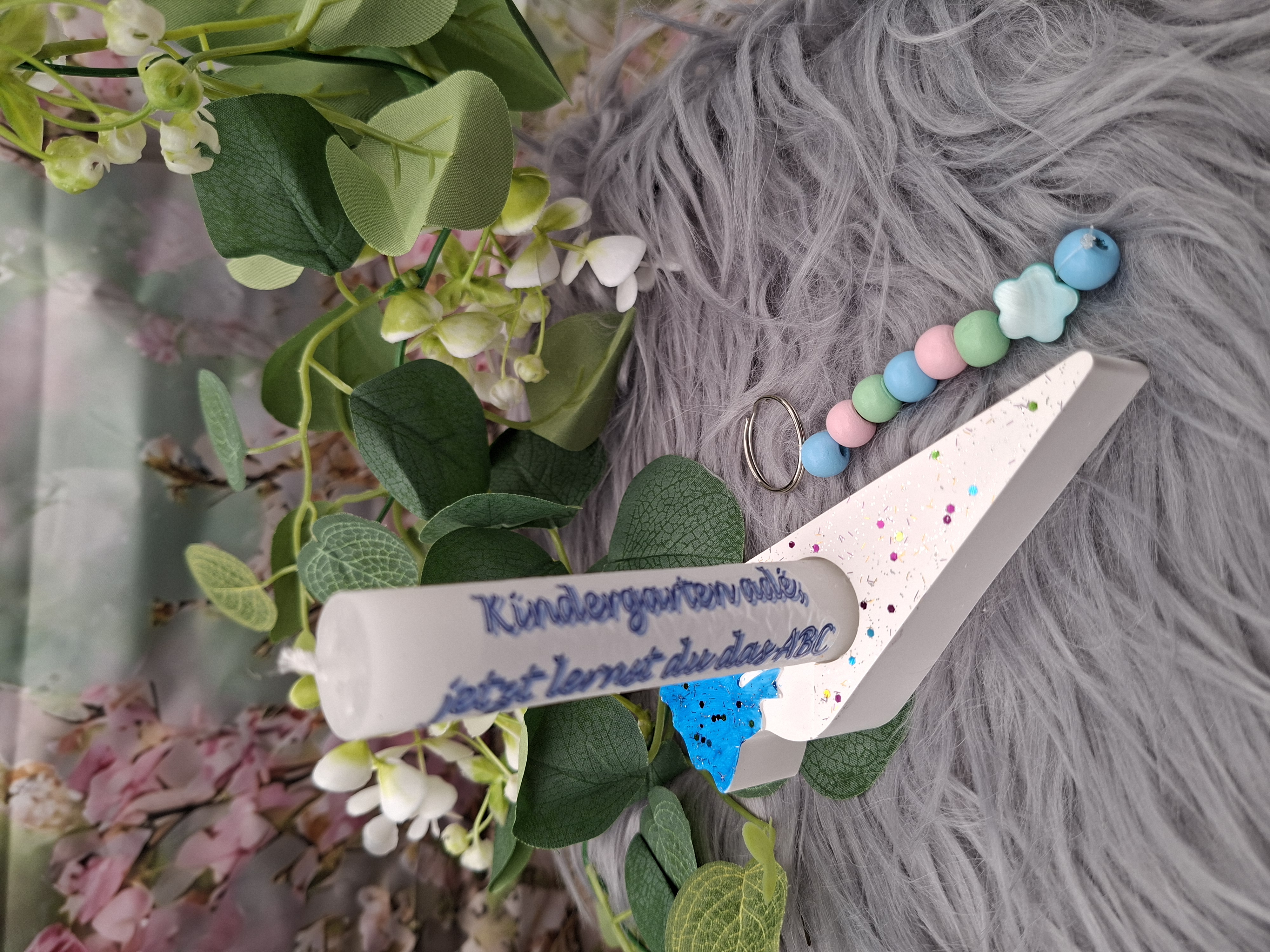 Tischdeko Einschulung 'Endlich Schulkind'