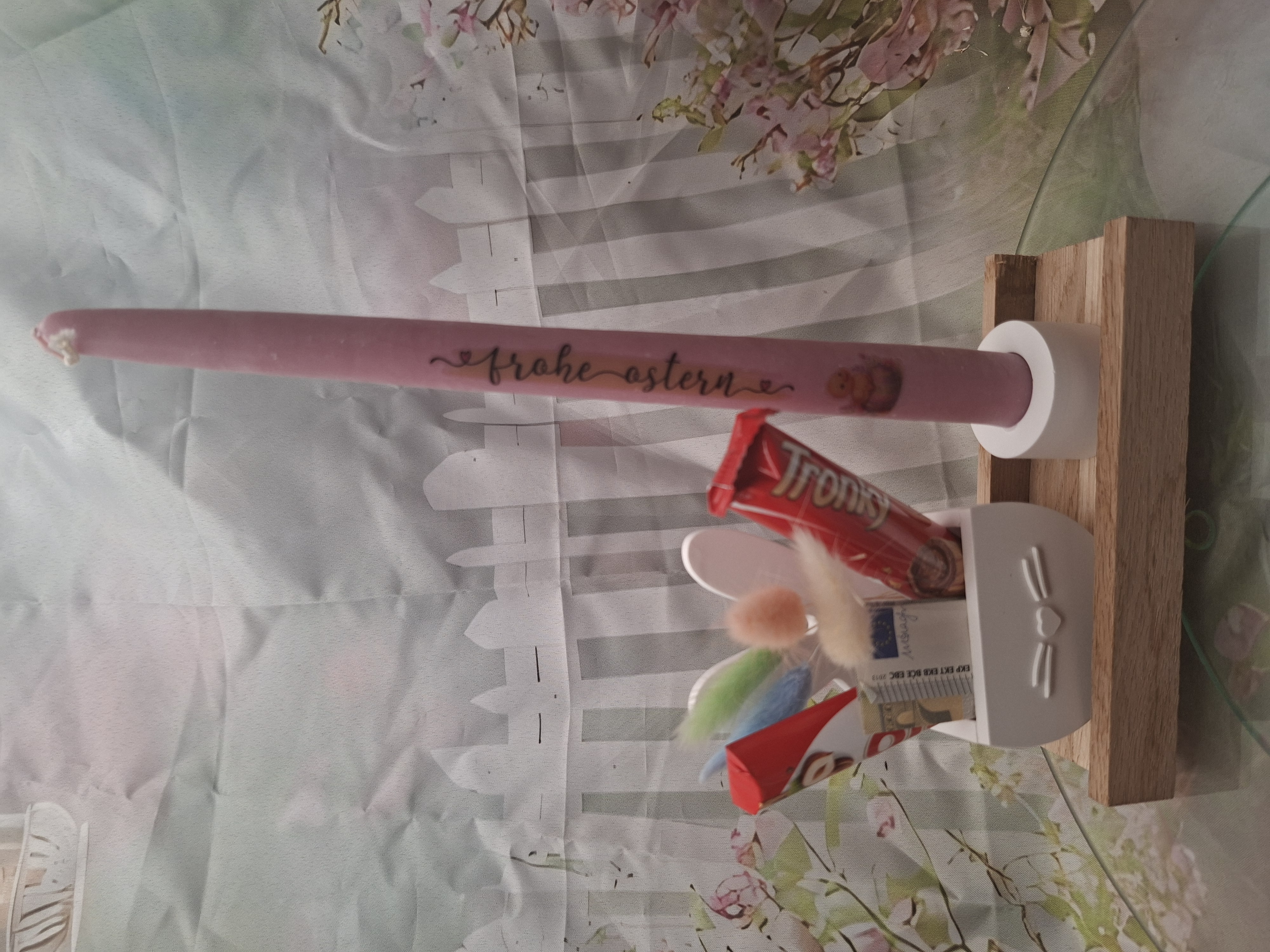 kleiner Osterkorb Geldgeschenk