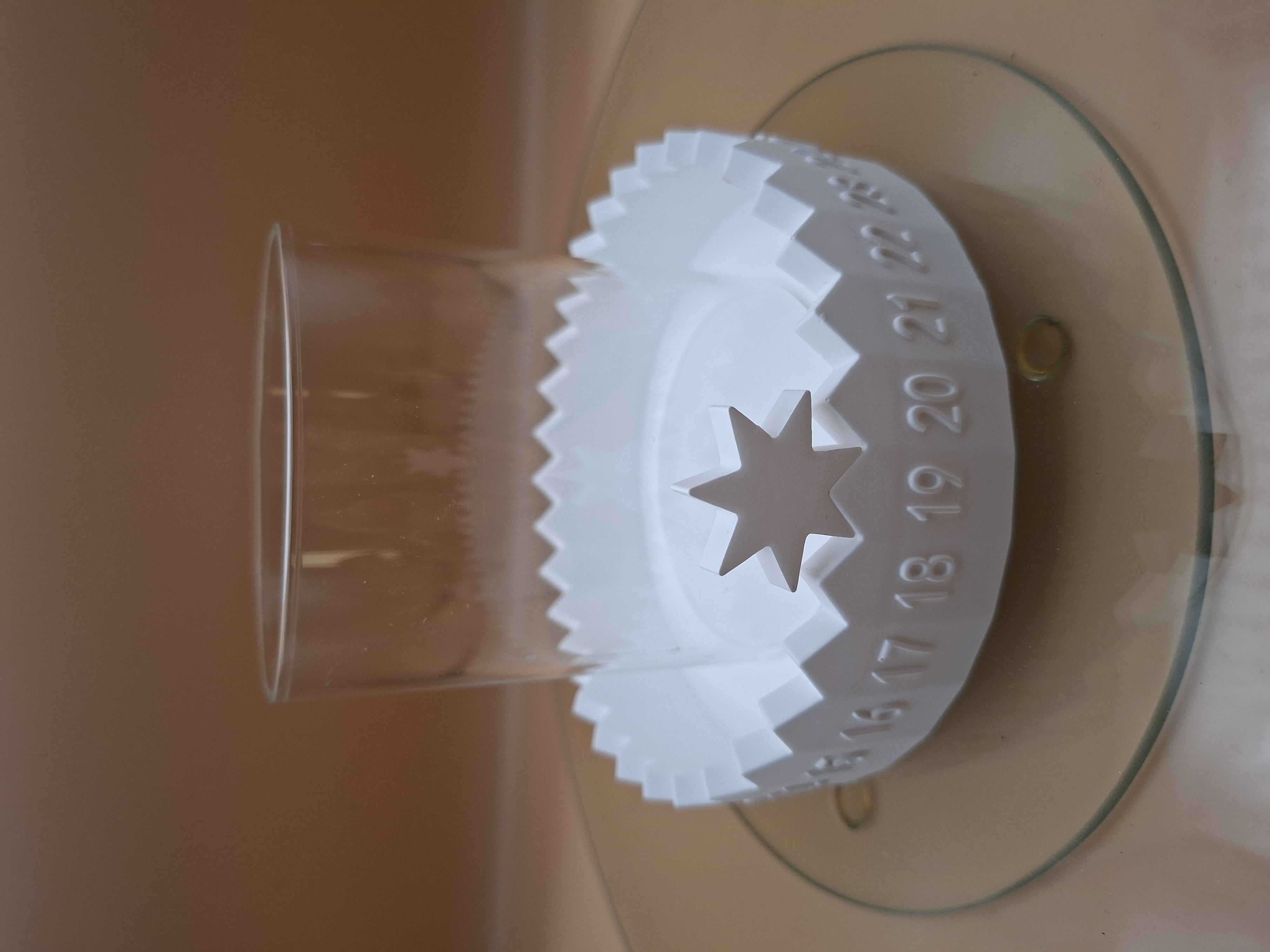 Adventskalender Adventsschale