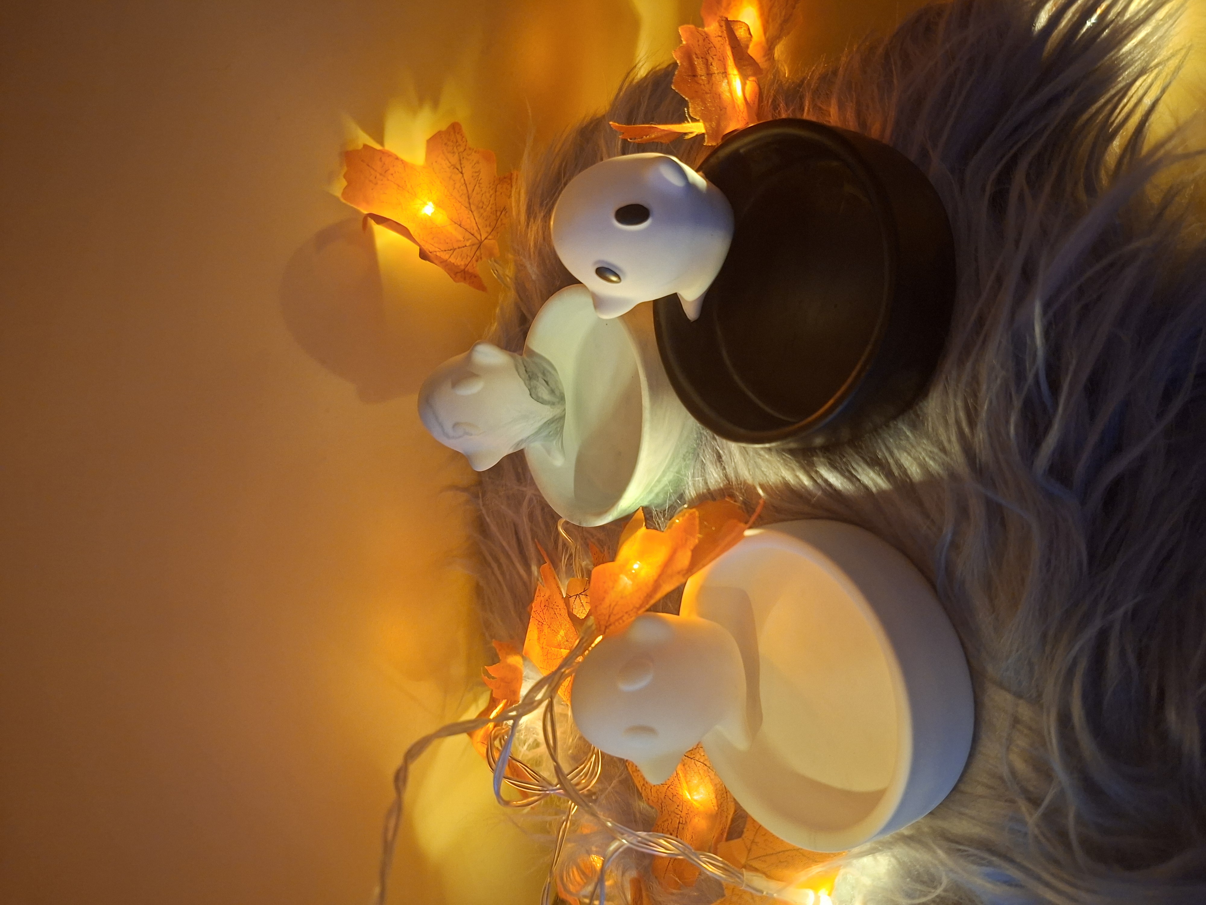 Halloween Geister-Schale / Kerzenhalter