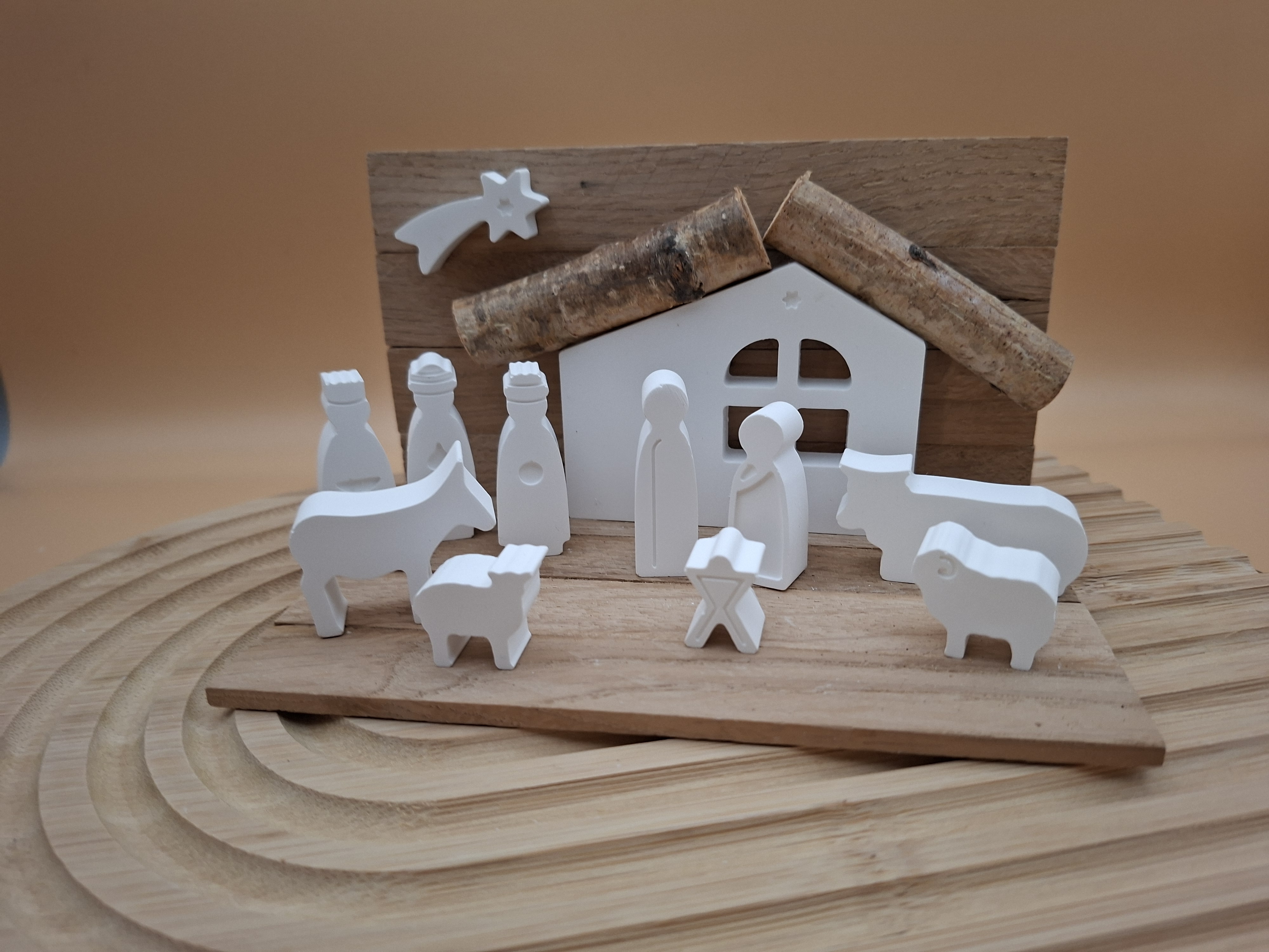 kleine Weihnachtskrippe