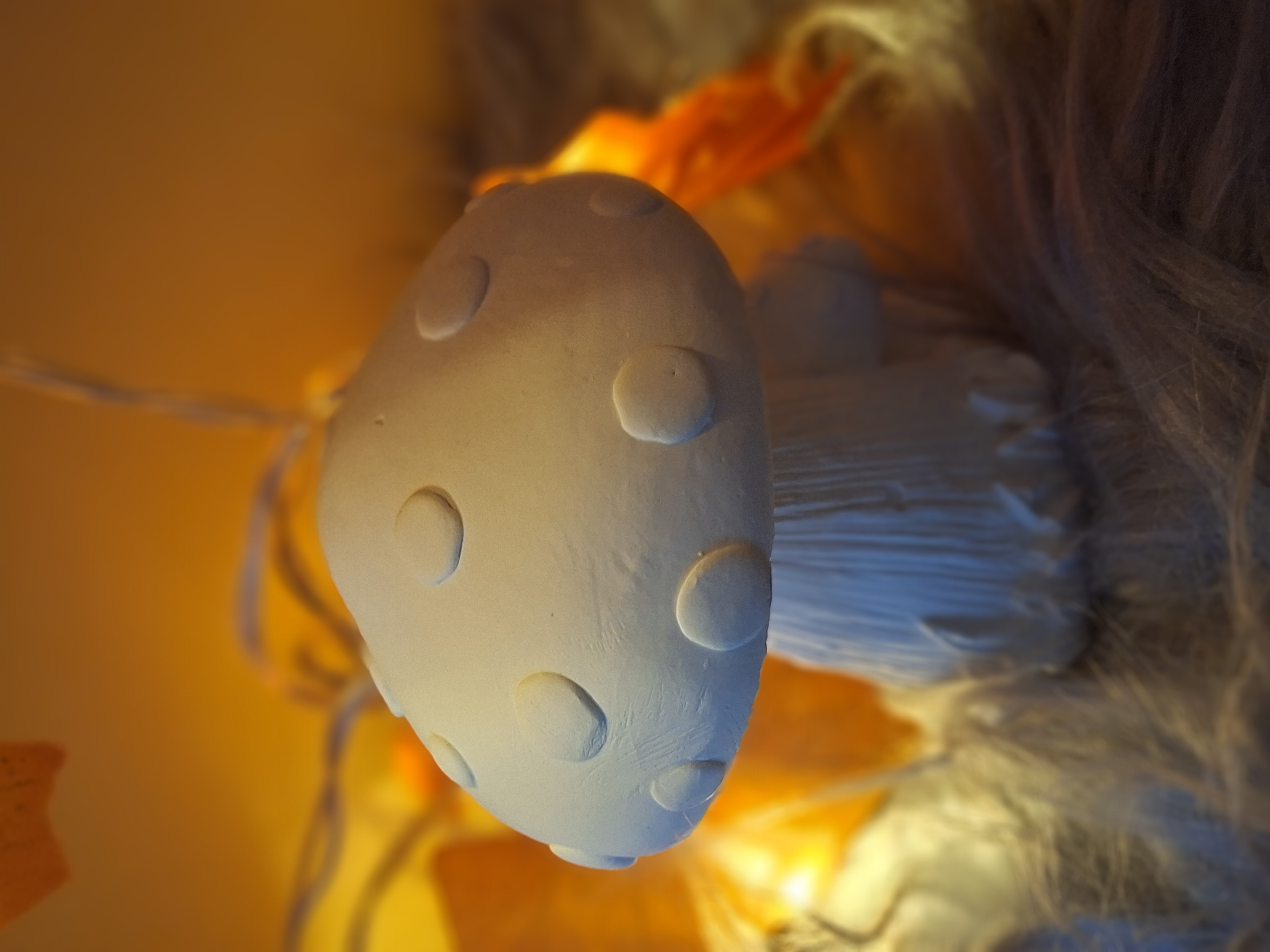 Handgefertigte Pilzfigur