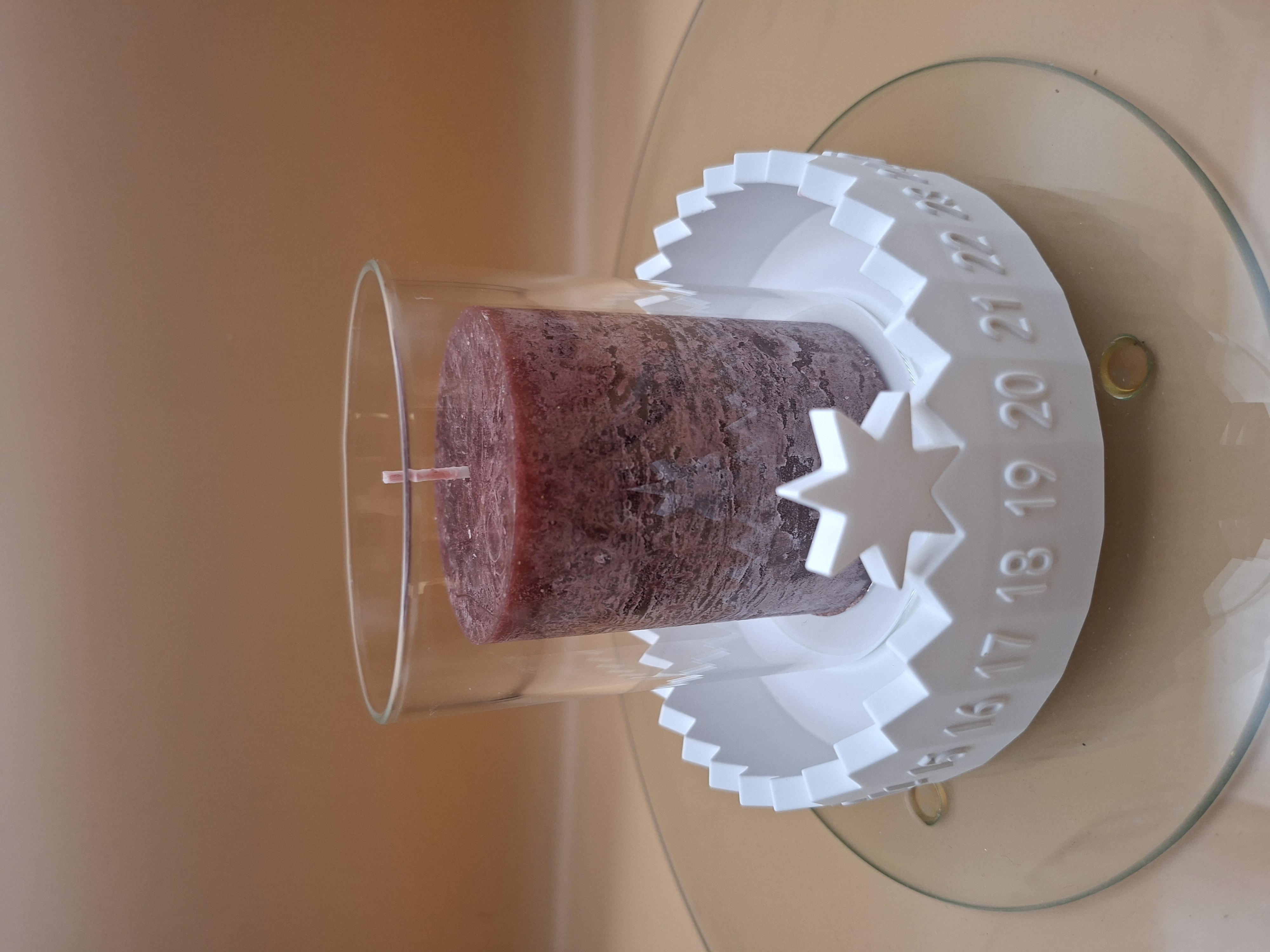 Adventskalender Adventsschale