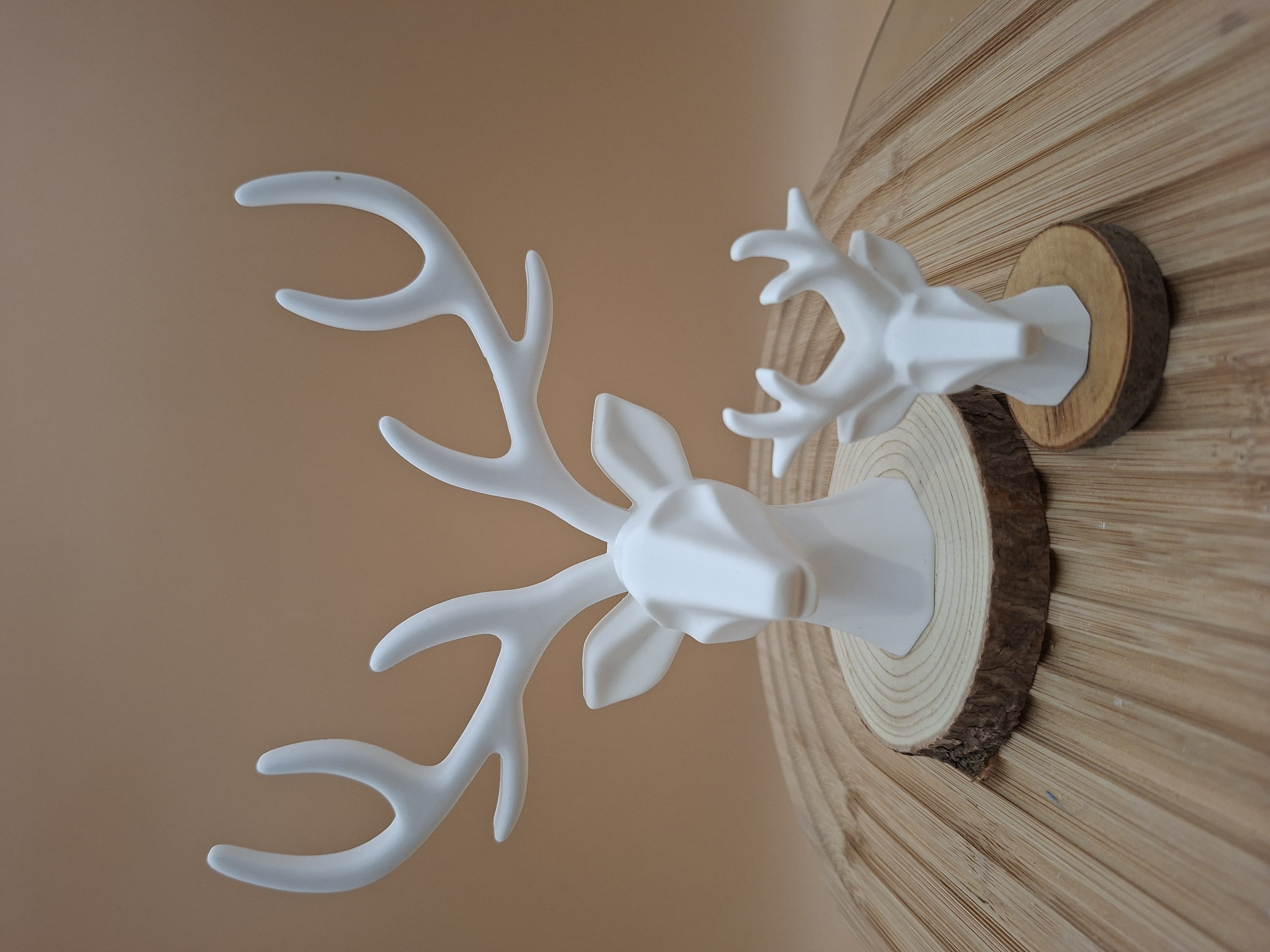 Hirschkopf Geweih Dekoration Schmuckständer