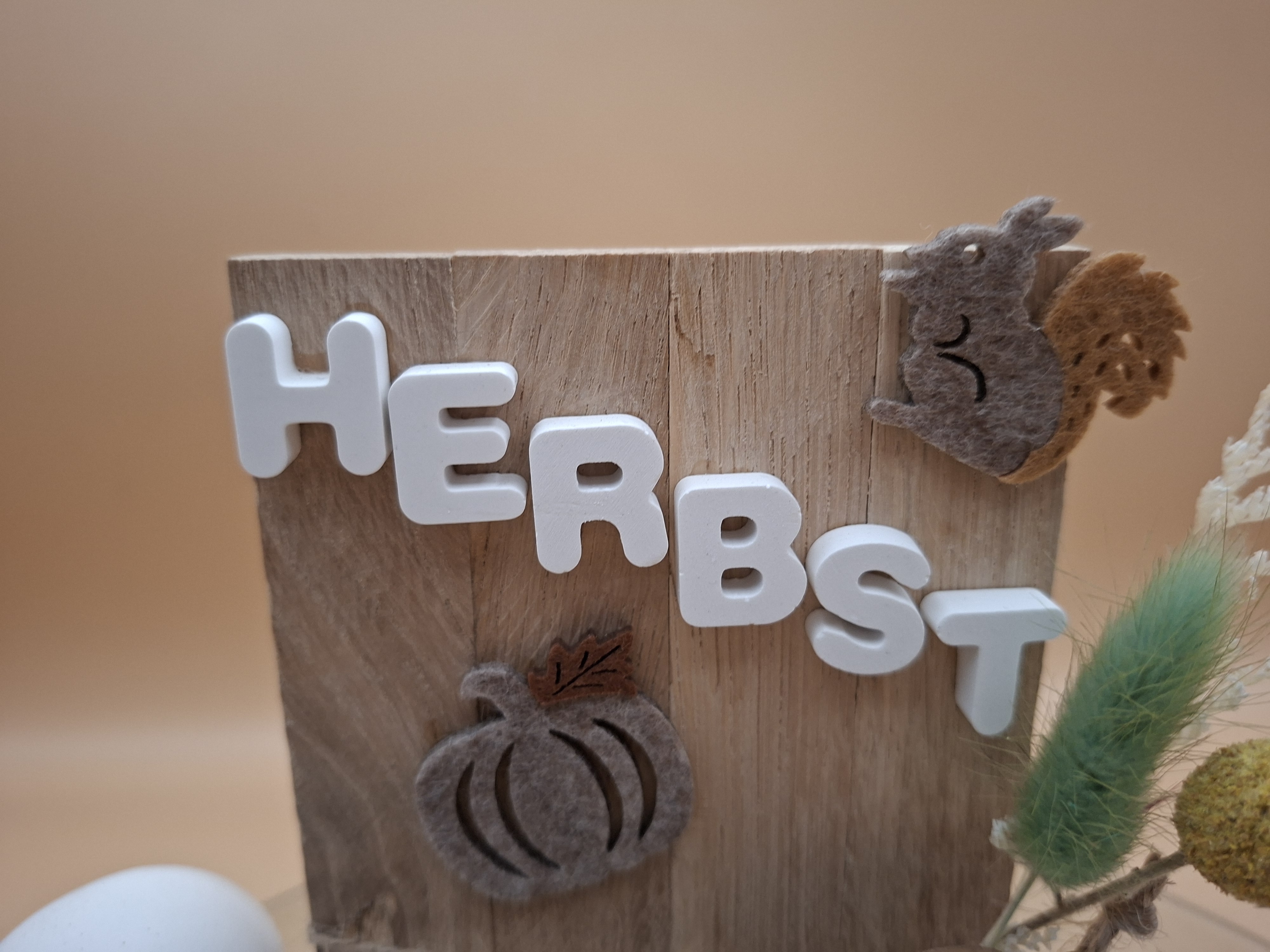 Herbstliches Dekorationsset