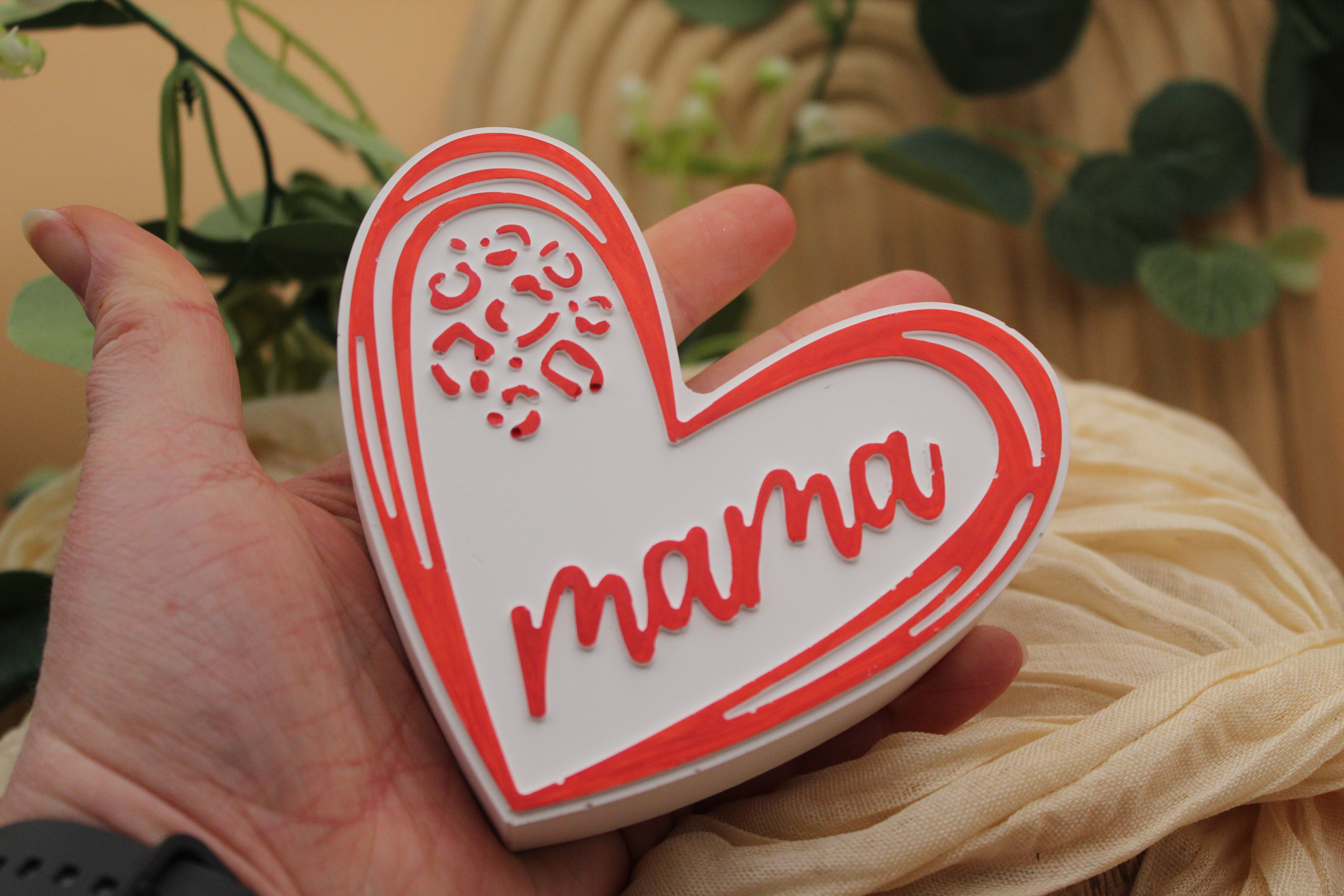 Herz-Dekoration 'Mama'
