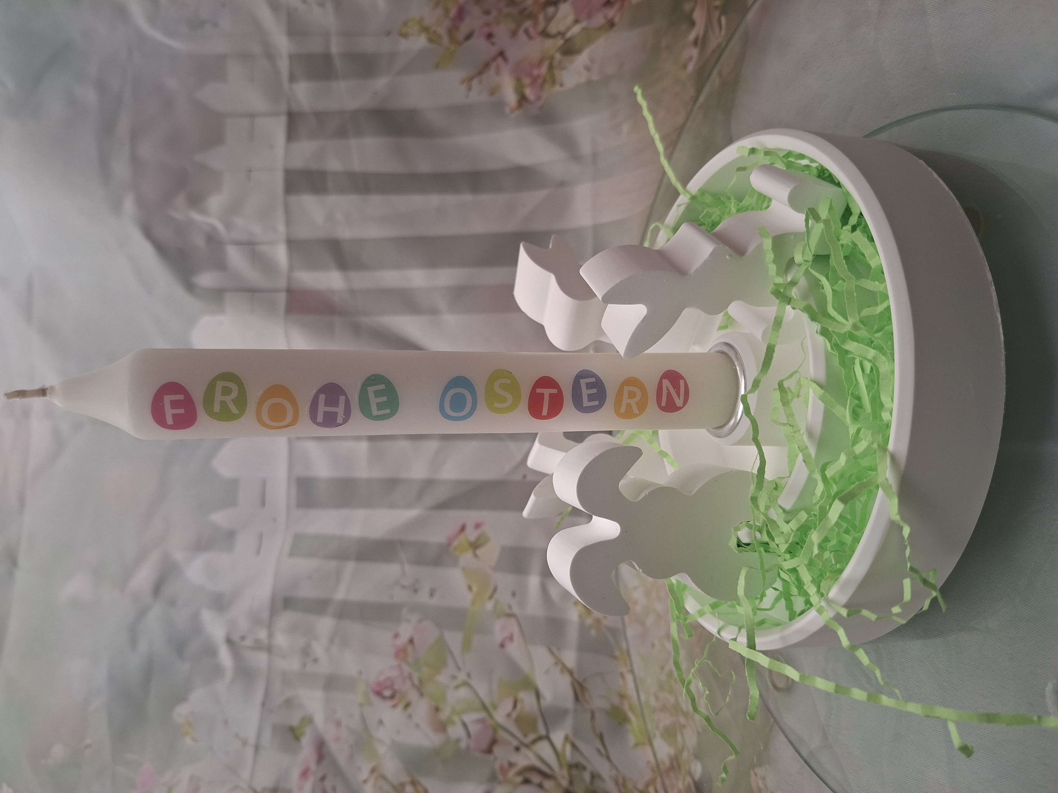 Oster Tablett Osterhasen