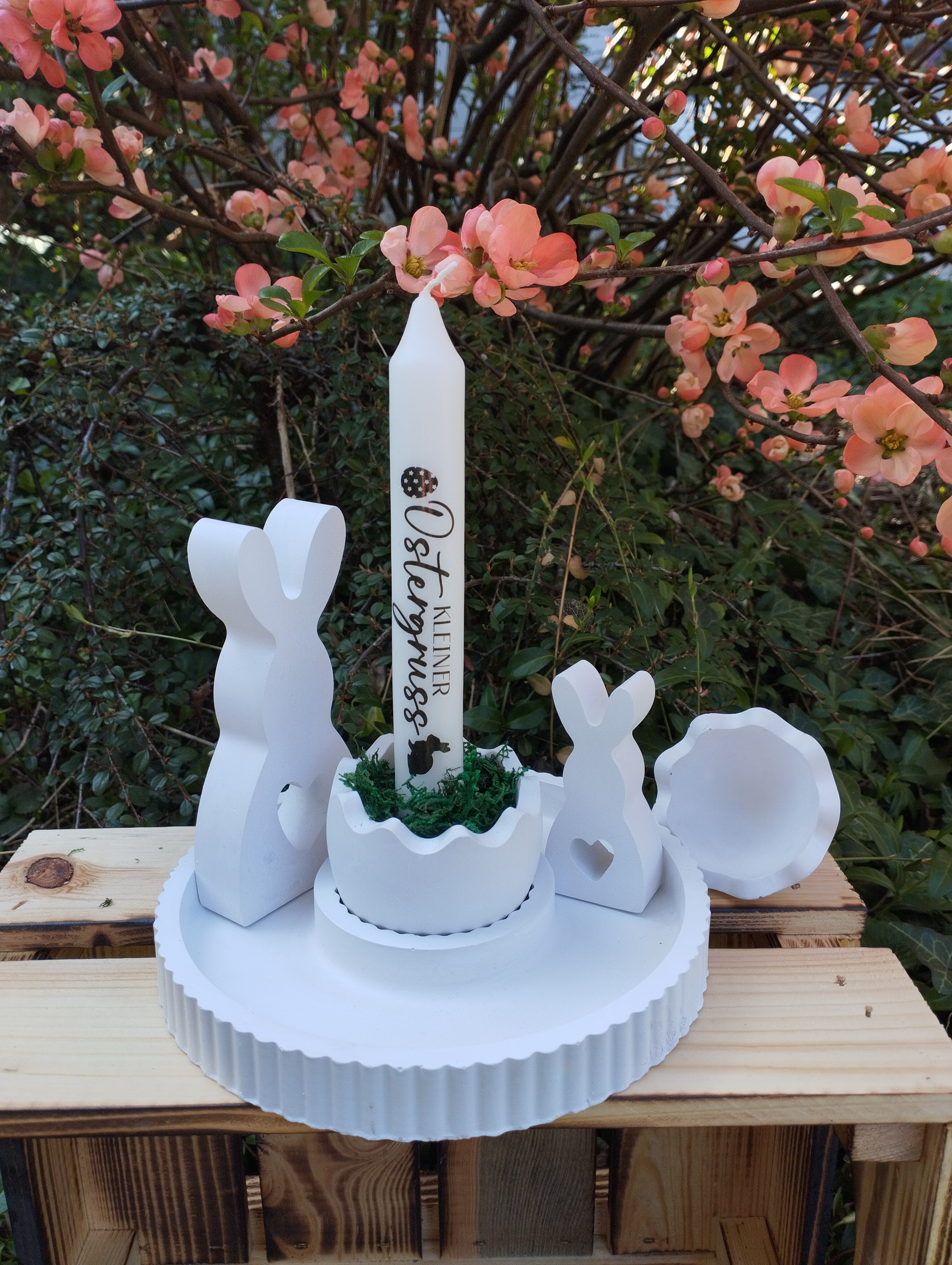 Dekoteller Ostern, Osterhase