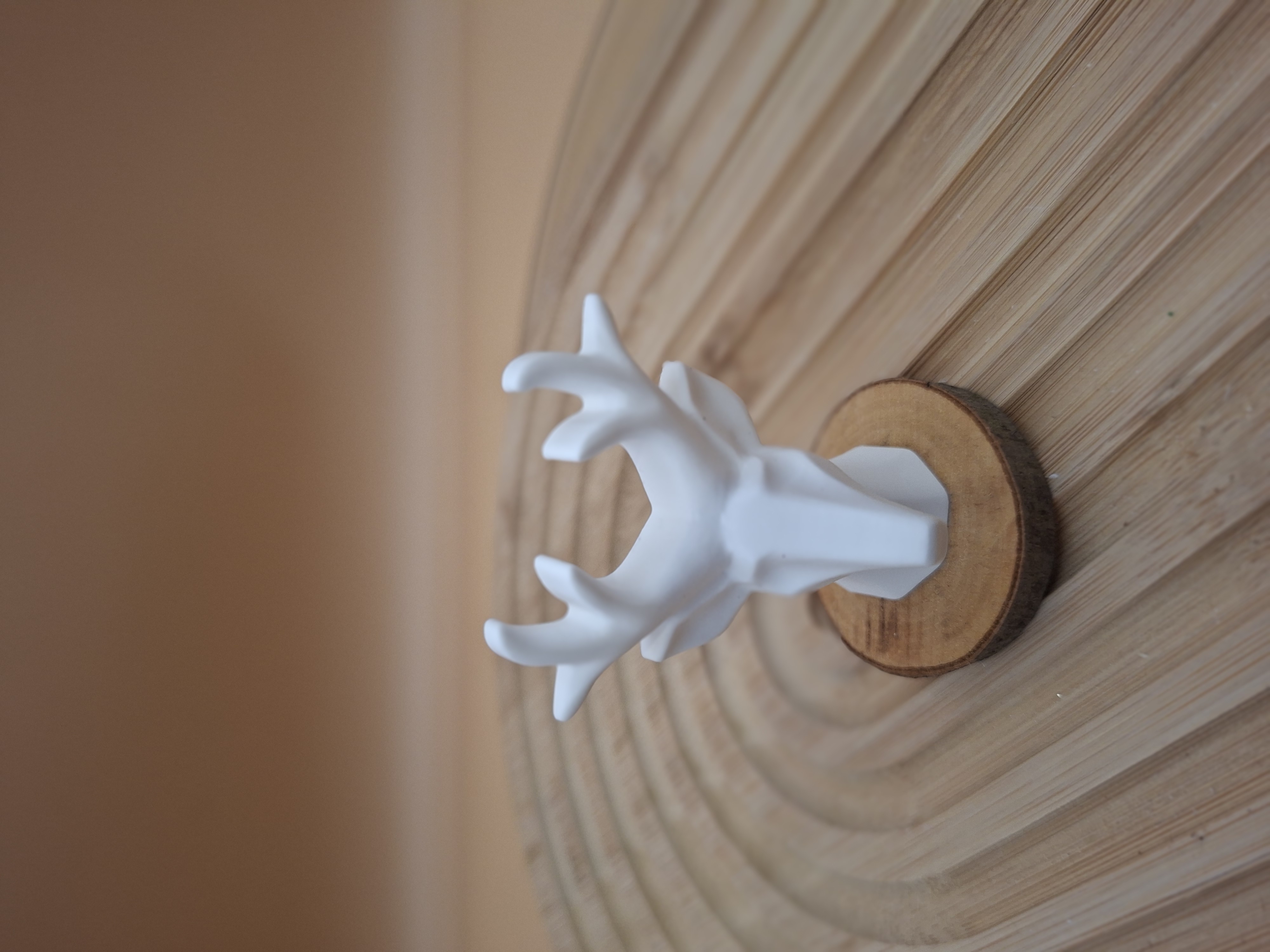 Hirschkopf Geweih Dekoration Schmuckständer