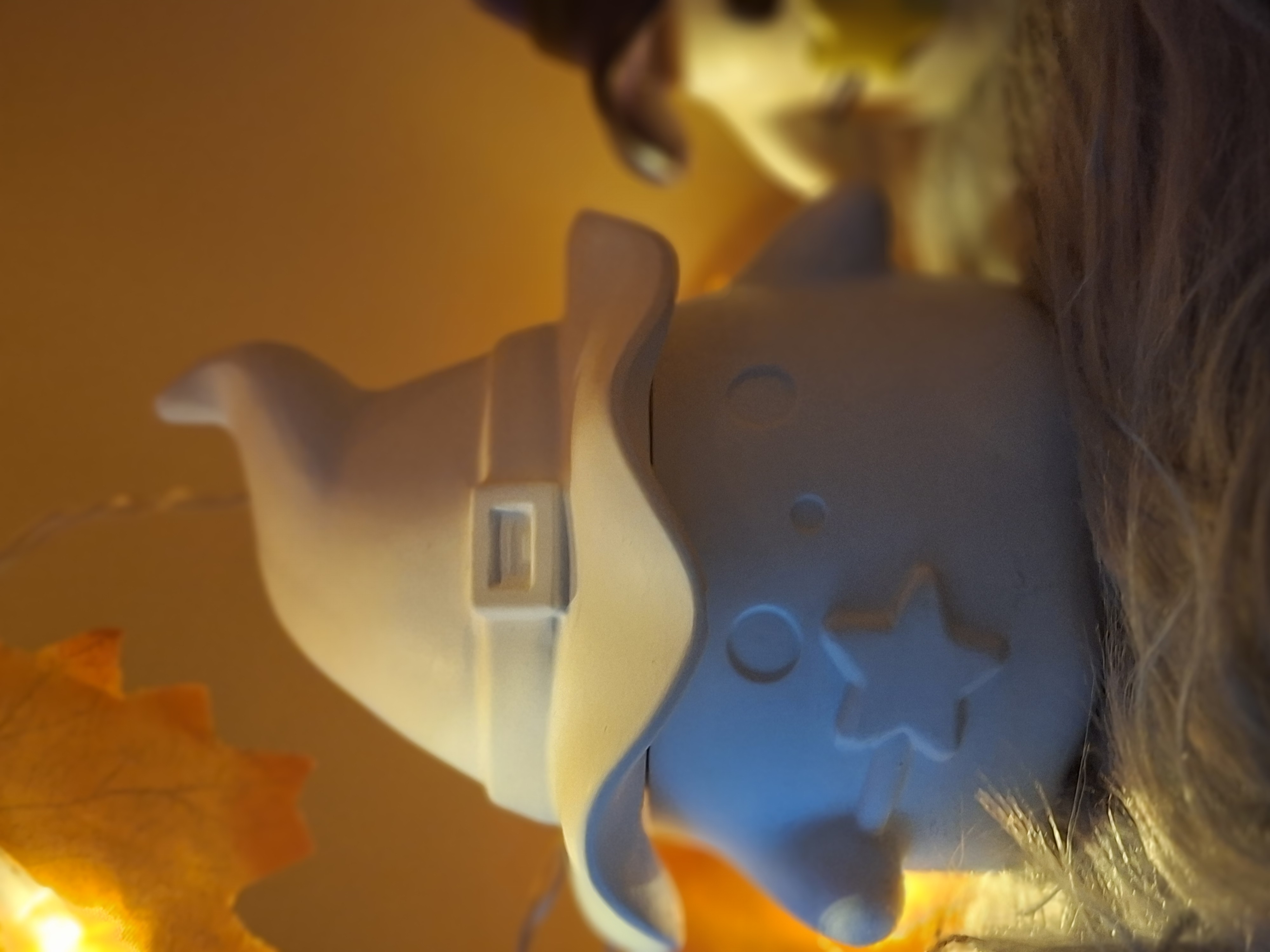 Süßer Halloween Geist Aufbewahrungs-Dekofigur