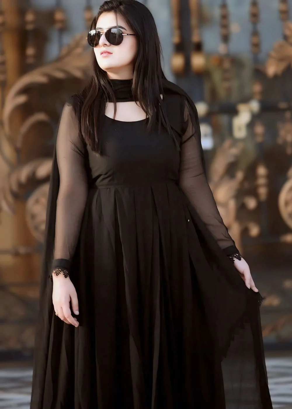 Riwaaj-anarkali-black