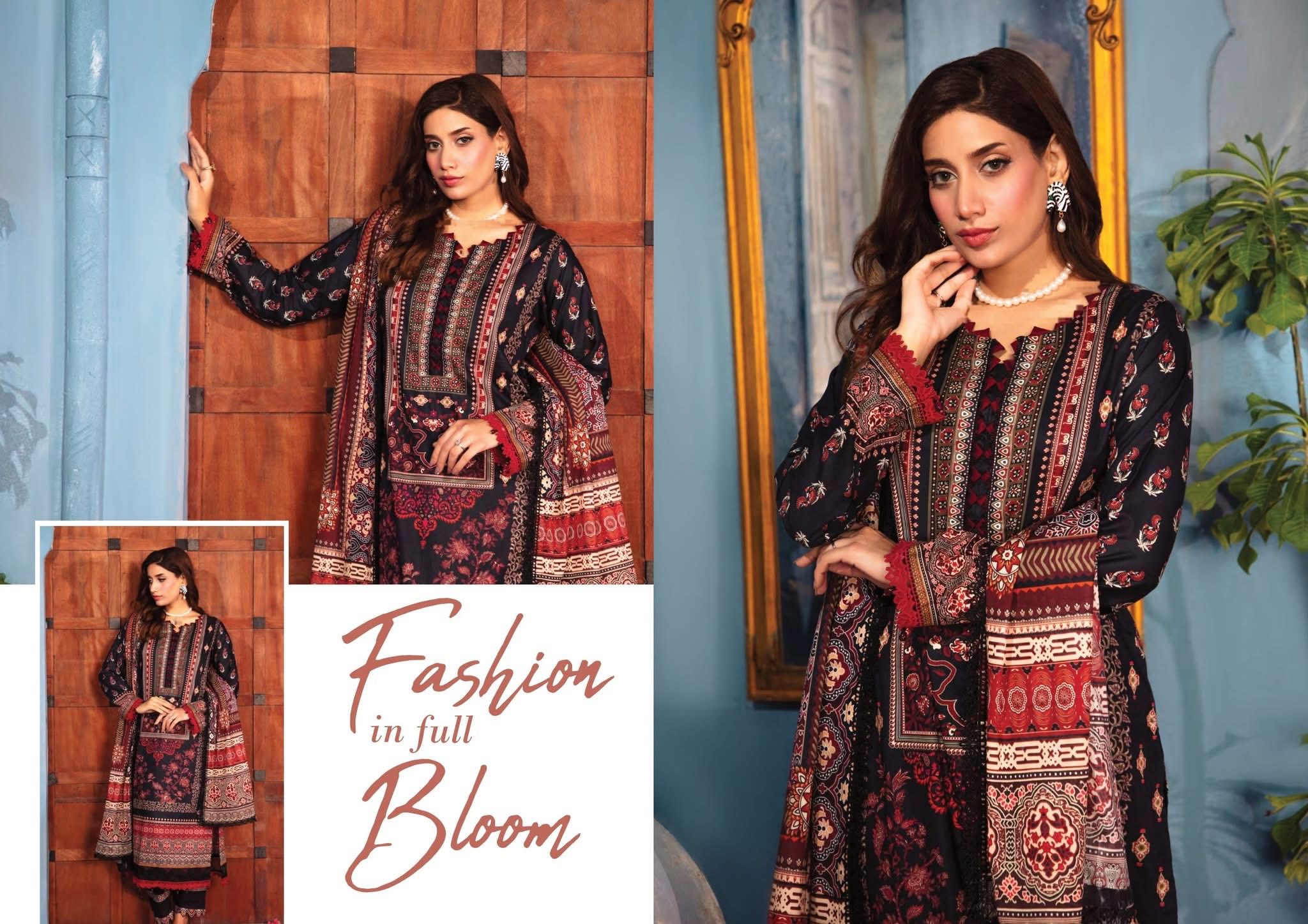 Rang-e-Haya Premium Lawn 2025