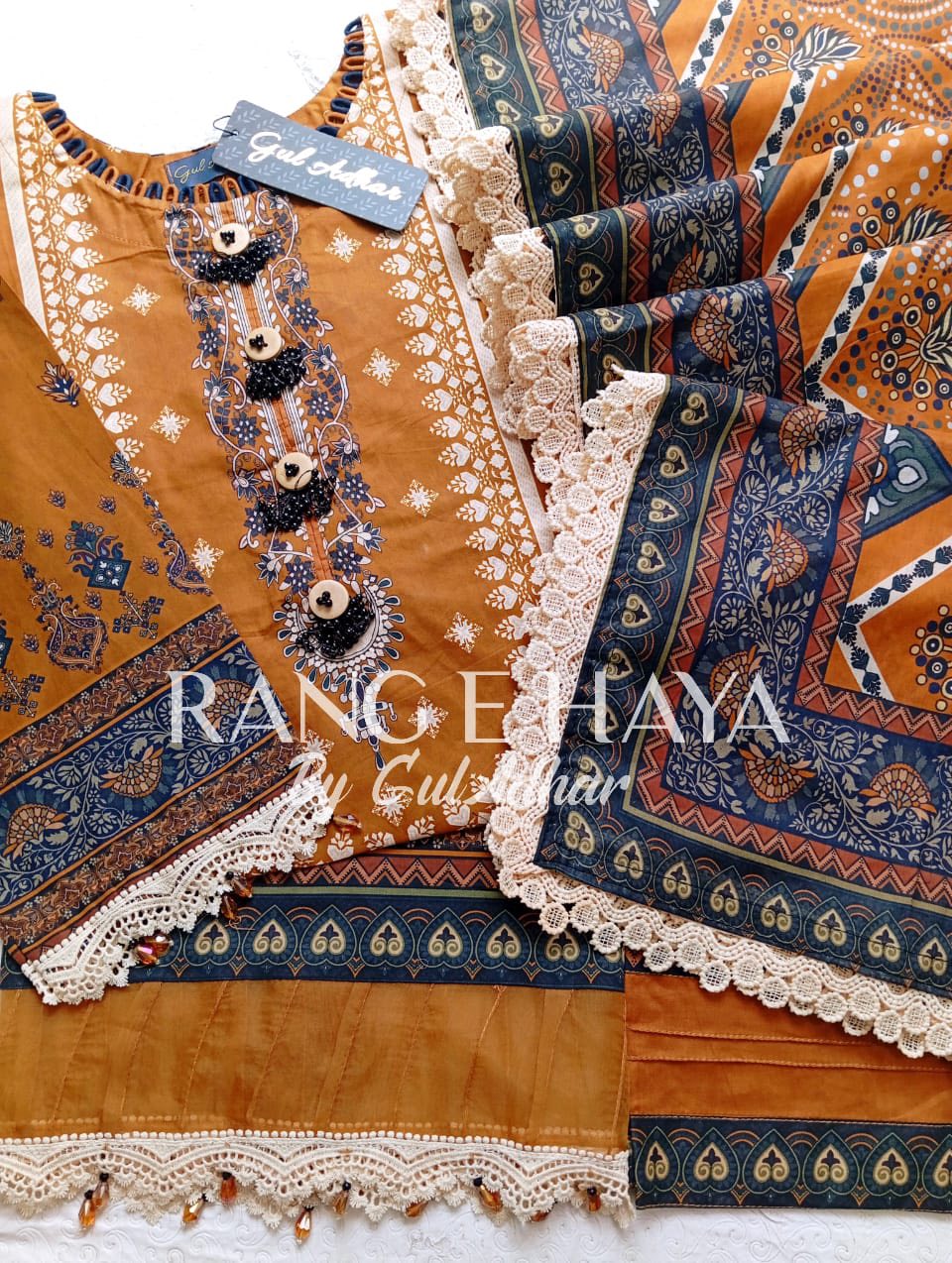 Rang-e-Haya Premium Lawn 2025