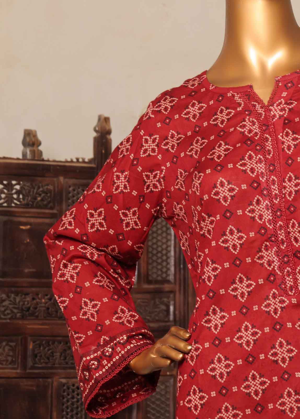 Binsaeed Printed Lawn Stitched 3Pcs 2025