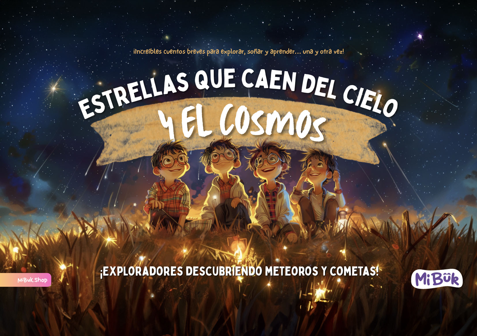 Estrellas que caen del cielo y el cosmos
