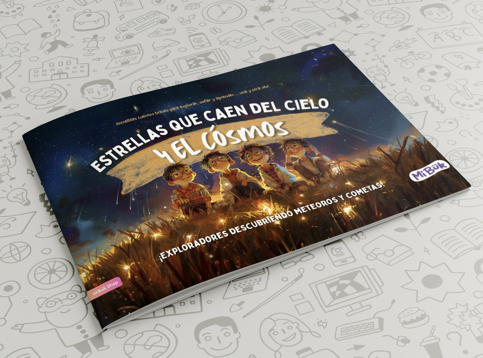 Estrellas que caen del cielo y el cosmos