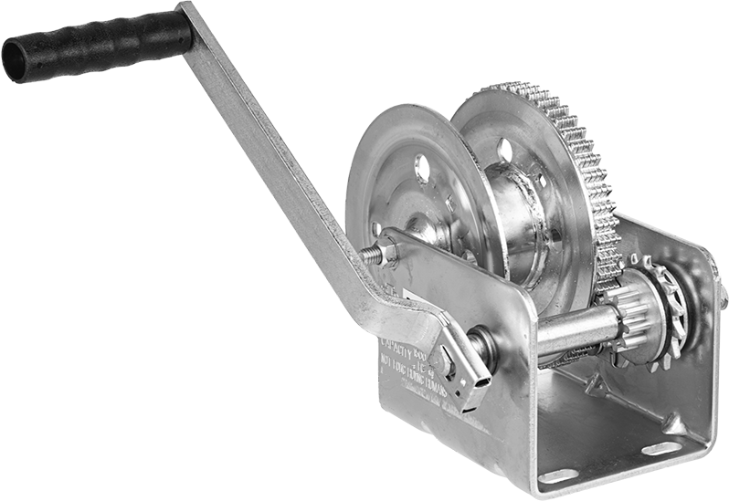 Hand Winch for Wire Rope Capacity 800 lbs.