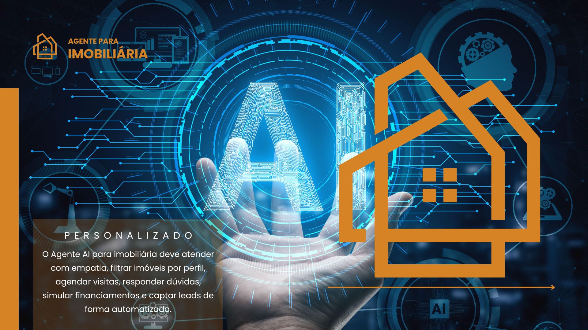 Agente para imobiliária