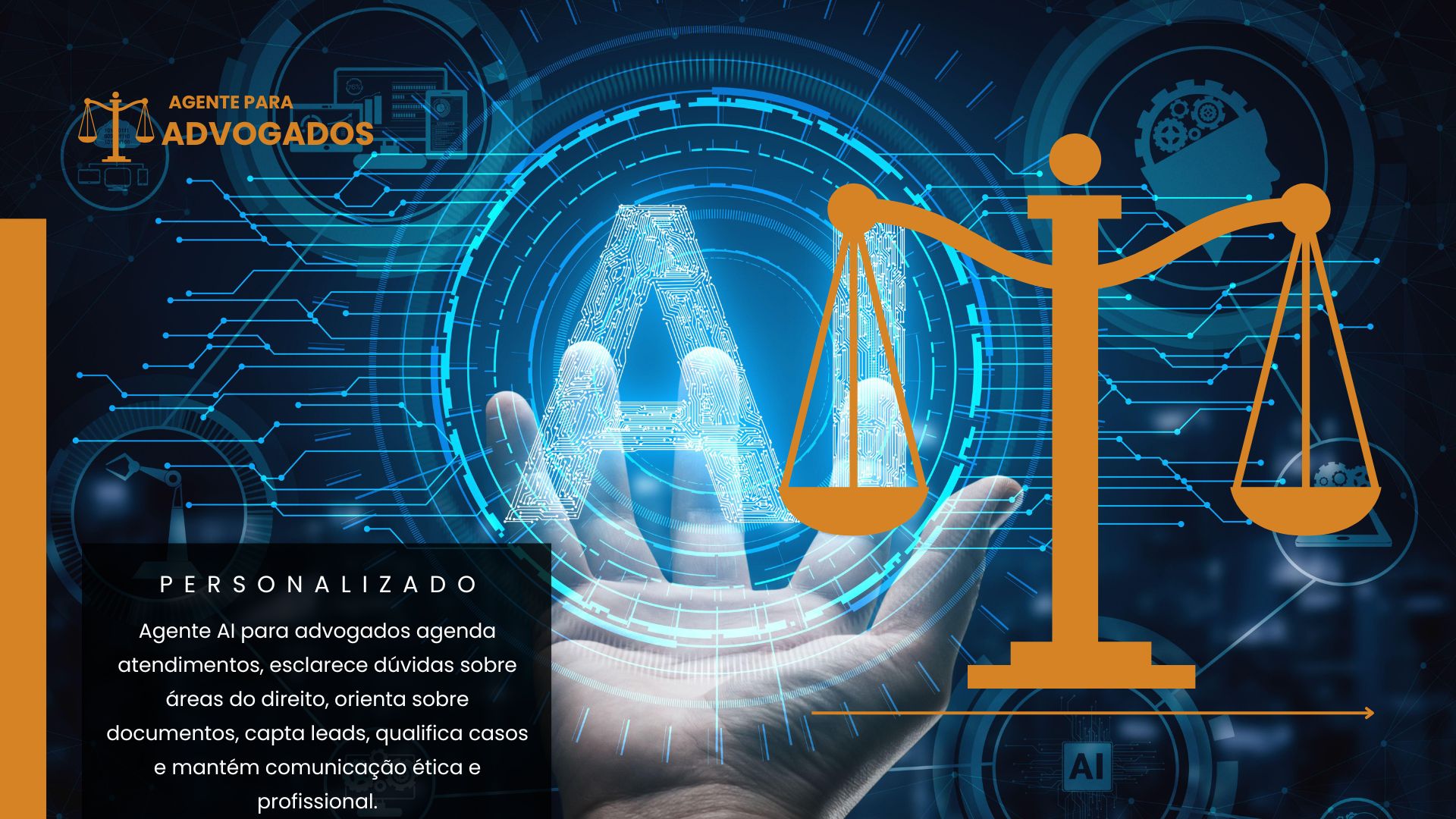 Agente para advogados e escritórios de advocacia