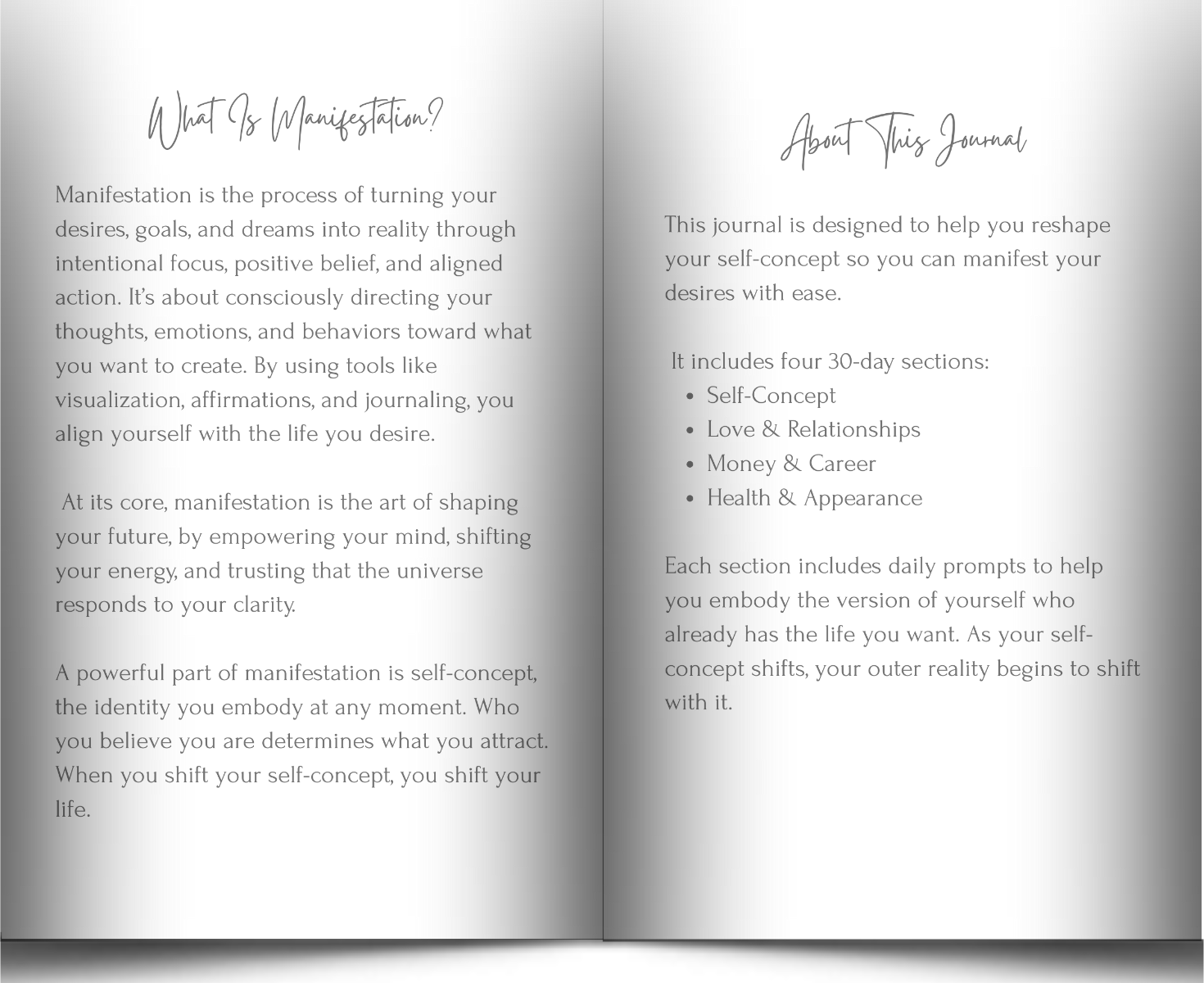 Dream It, Write It, Manifest It Journal