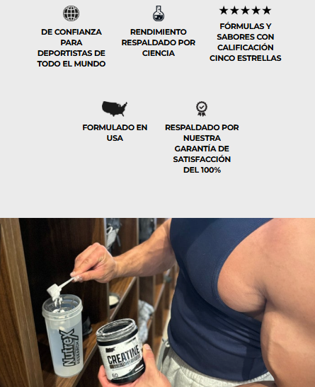 Creatina Monohidratada Nutrex 1Kg