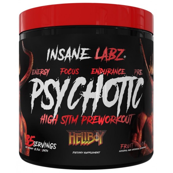 Psychotic Hellboy Pre-Entreno 35 servicios
