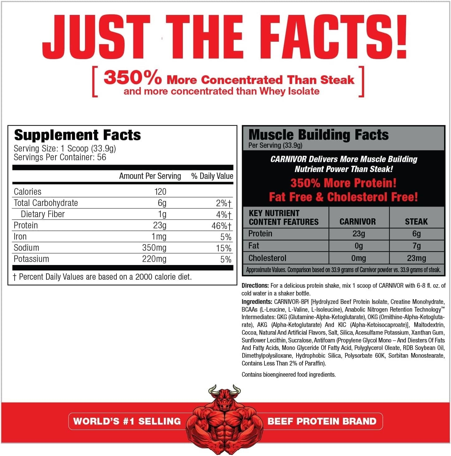 Proteína Carnivor 4 libras