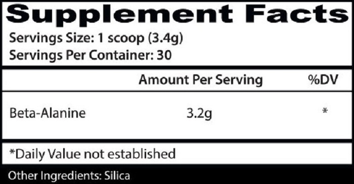 Beta-Alanine Insane Labz 101gr
