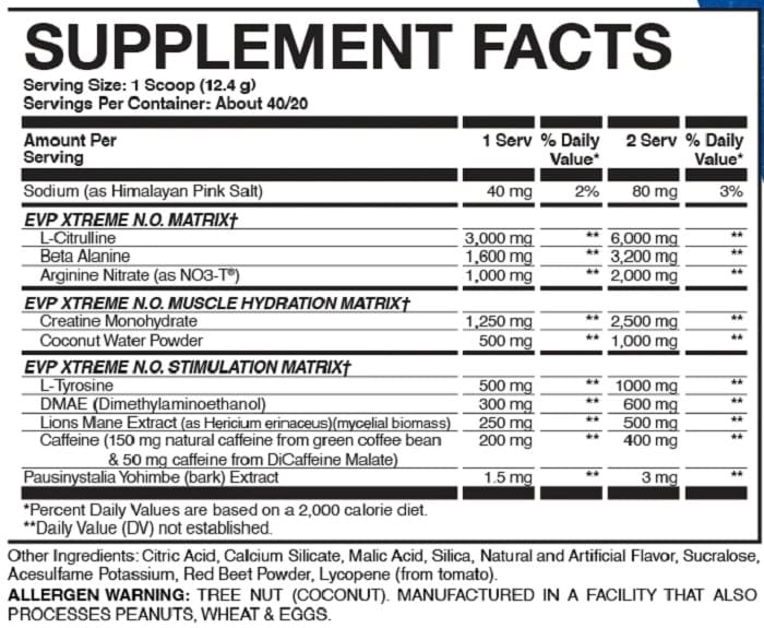EVP Xtreme N.O. 942gr