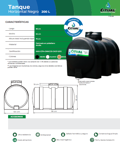 Tanque Pipa 200 Litros 