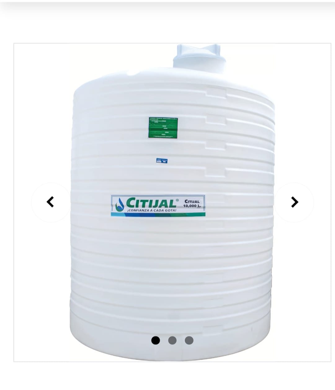 Tanque 10,000 Litros