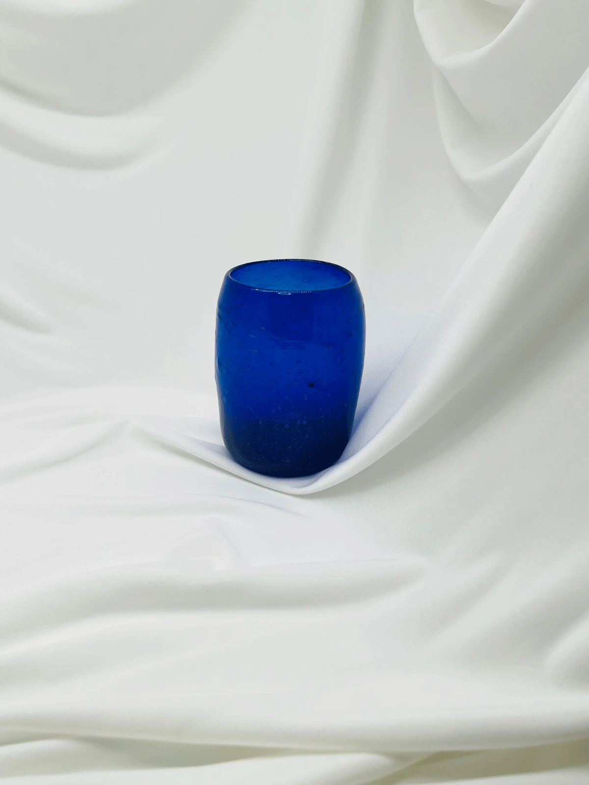 Blaue Glasbecher | Sechser-Set