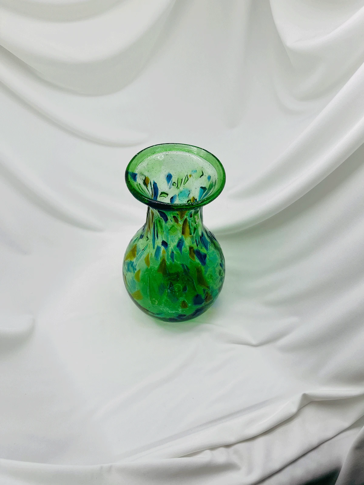 Handgefertigte Mini-Glasvase