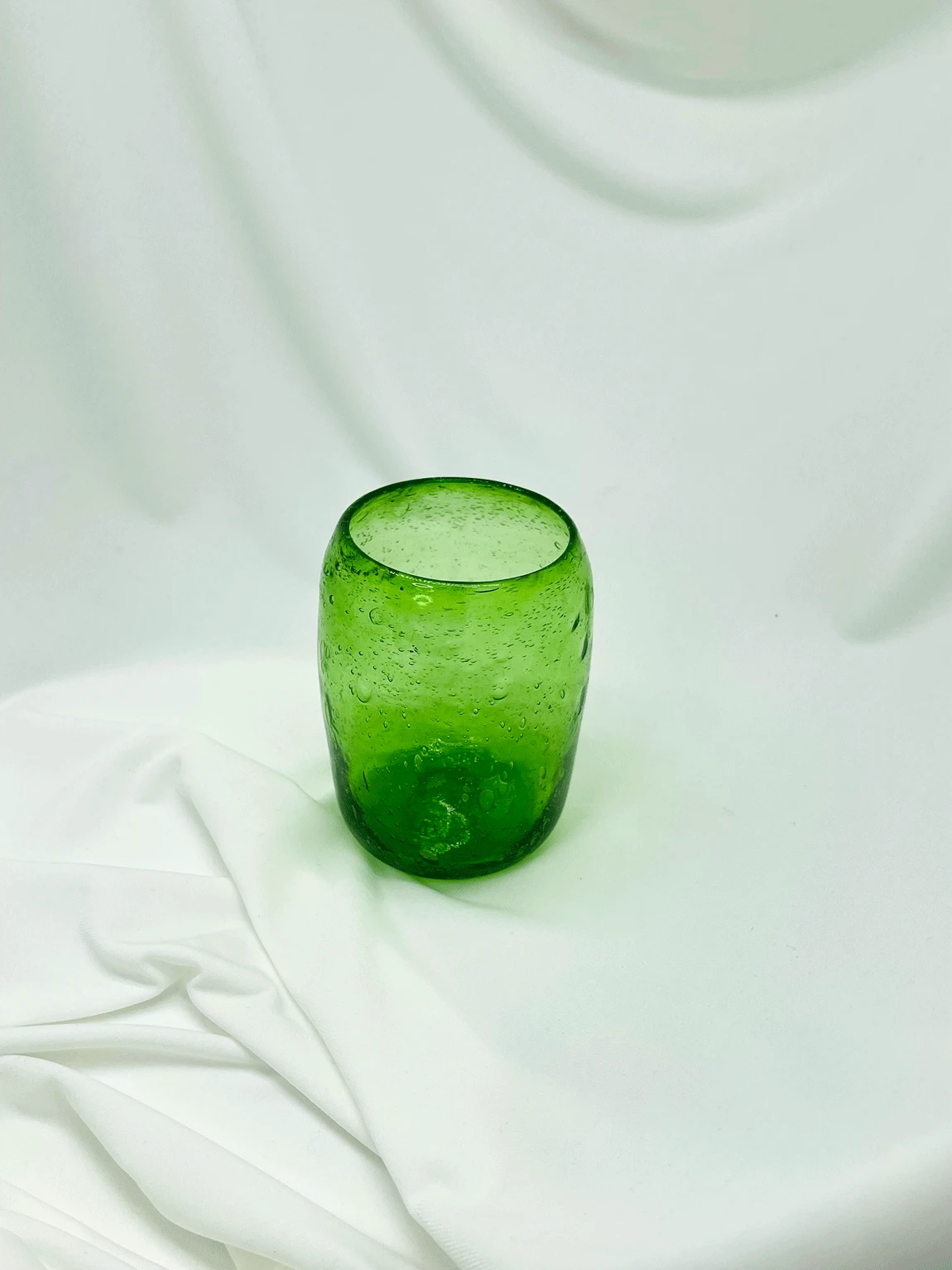 Grüne Glasbecher | Sechser-Set