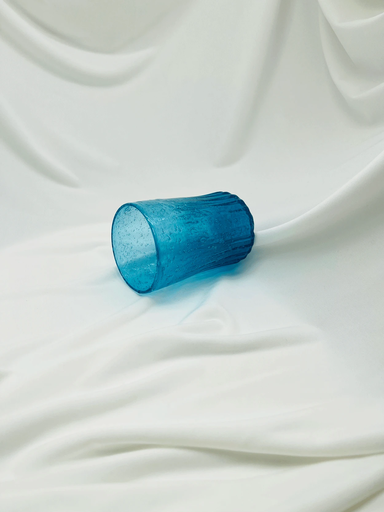 Ripple Türkis Trinkgläser | Sechser-Set